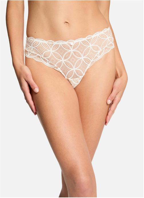 Morgan Culottes Shorty tanga ivoire Emma femme blanc