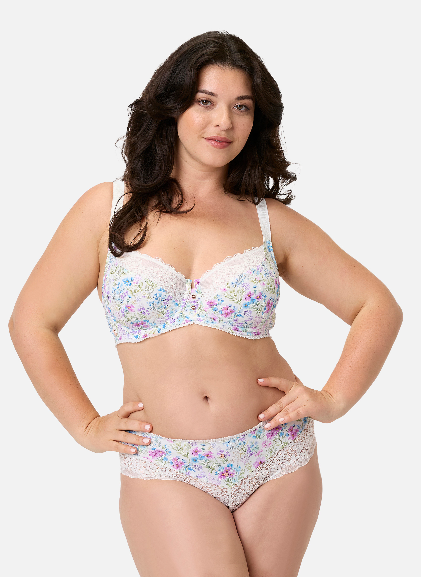 Culottes Shorty ivoire Dahlia femme blanc Brigitte Bardot Culottes Shorty ivoire Dahlia femme blanc Blanc