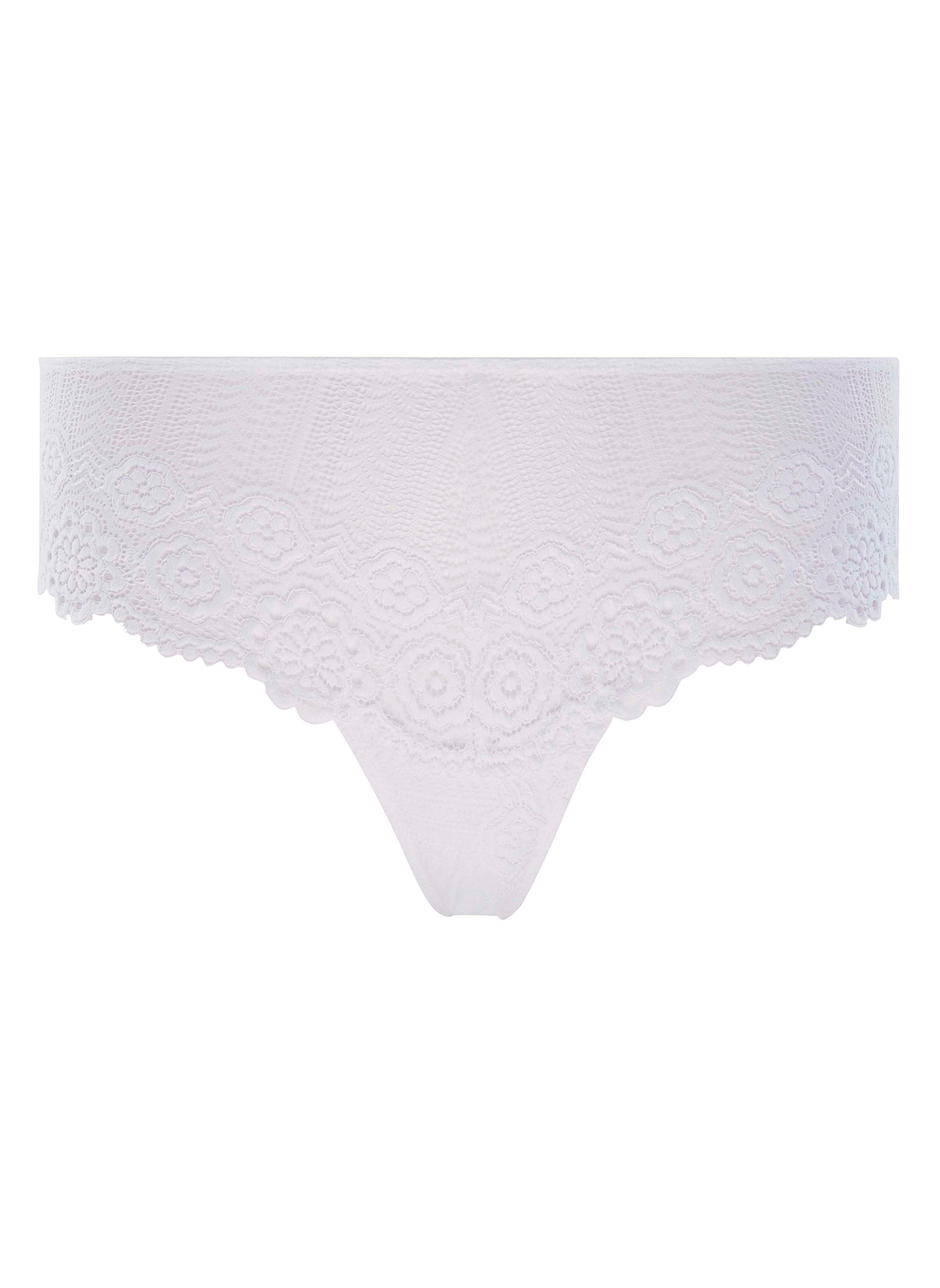 Culottes Shorty tanga blanc Rosee femme blanc Brigitte Bardot Culottes Shorty tanga blanc Rosee femme blanc Blanc
