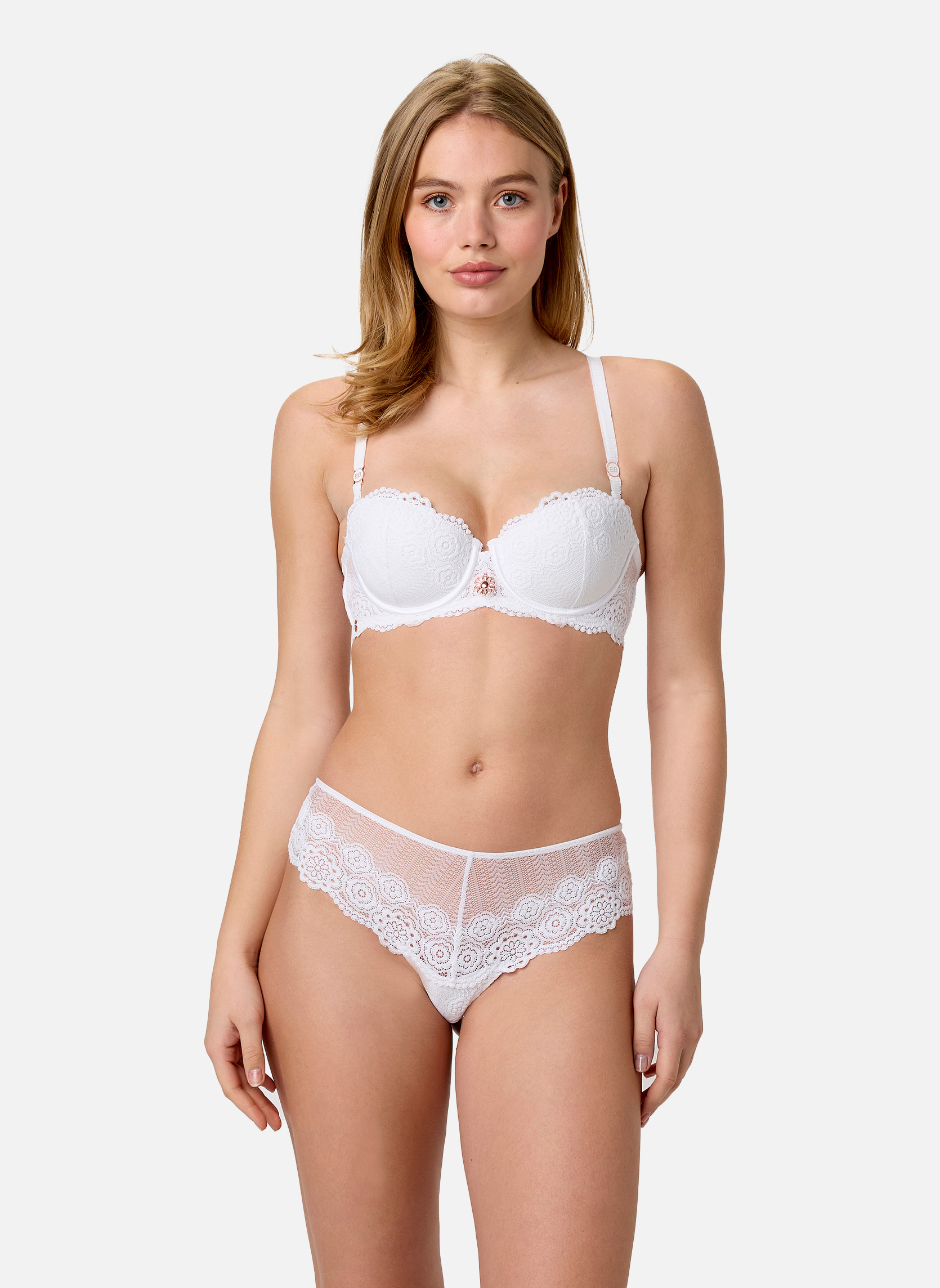 Culottes Shorty tanga blanc Rosee femme blanc Brigitte Bardot Culottes Shorty tanga blanc Rosee femme blanc Blanc