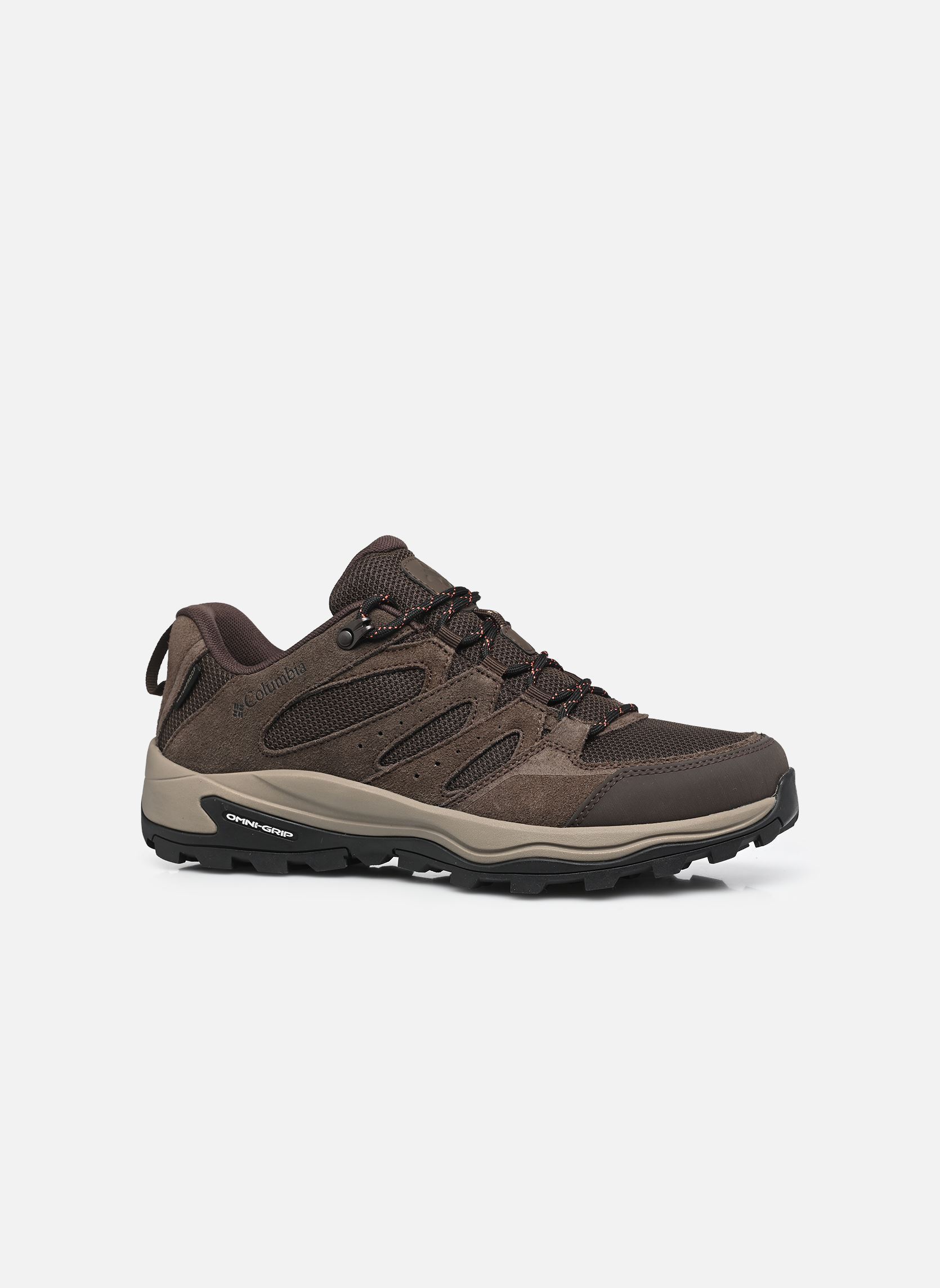 Sportschoenen Redmond IV Low Waterproof M heren bruin Columbia Sportschoenen Redmond IV Low Waterproof M heren bruin Cordovan, Tangy Orange