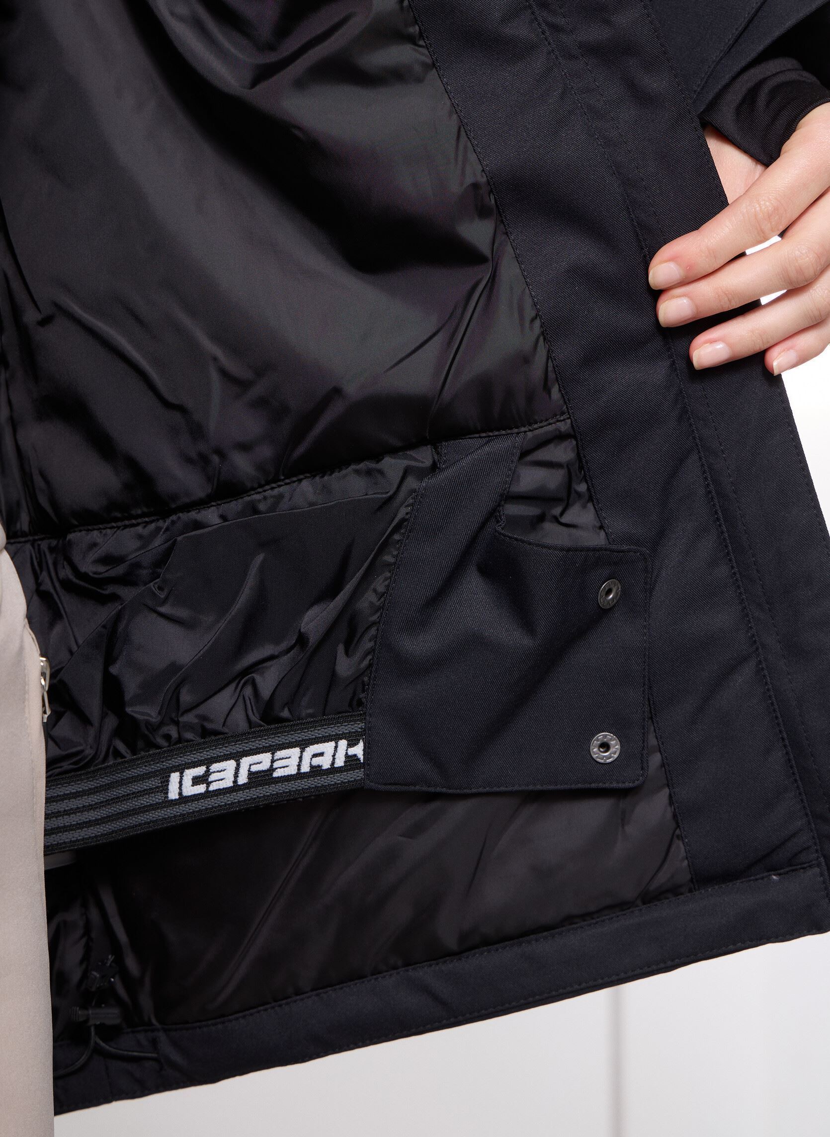 Jassen ICEPEAK CATHAY dames zwart Icepeak Jassen ICEPEAK CATHAY dames zwart Noir
