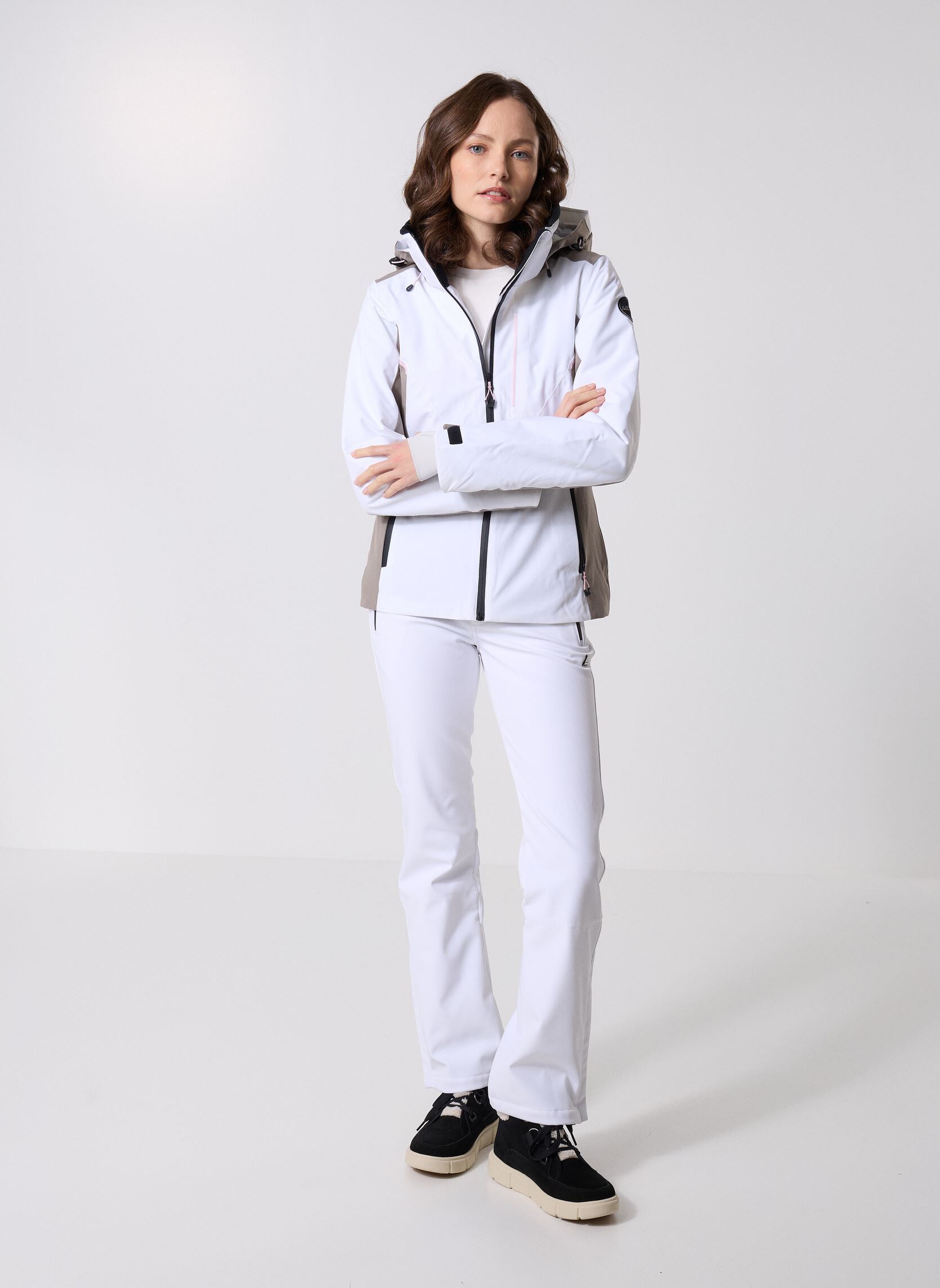 Jassen ICEPEAK FAENZA dames wit Icepeak Jassen ICEPEAK FAENZA dames wit Blanc Optique