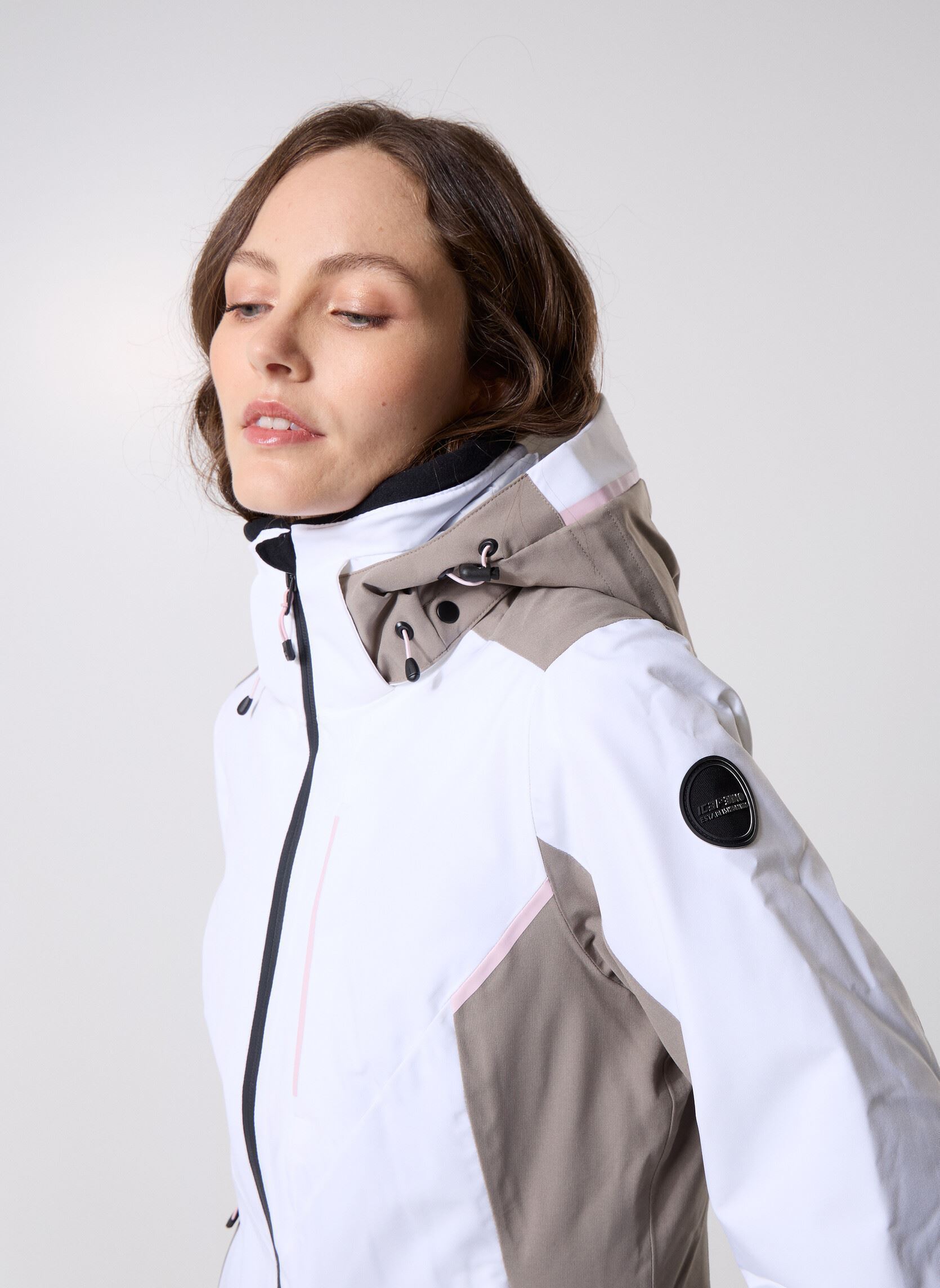 Jassen ICEPEAK FAENZA dames wit Icepeak Jassen ICEPEAK FAENZA dames wit Blanc Optique