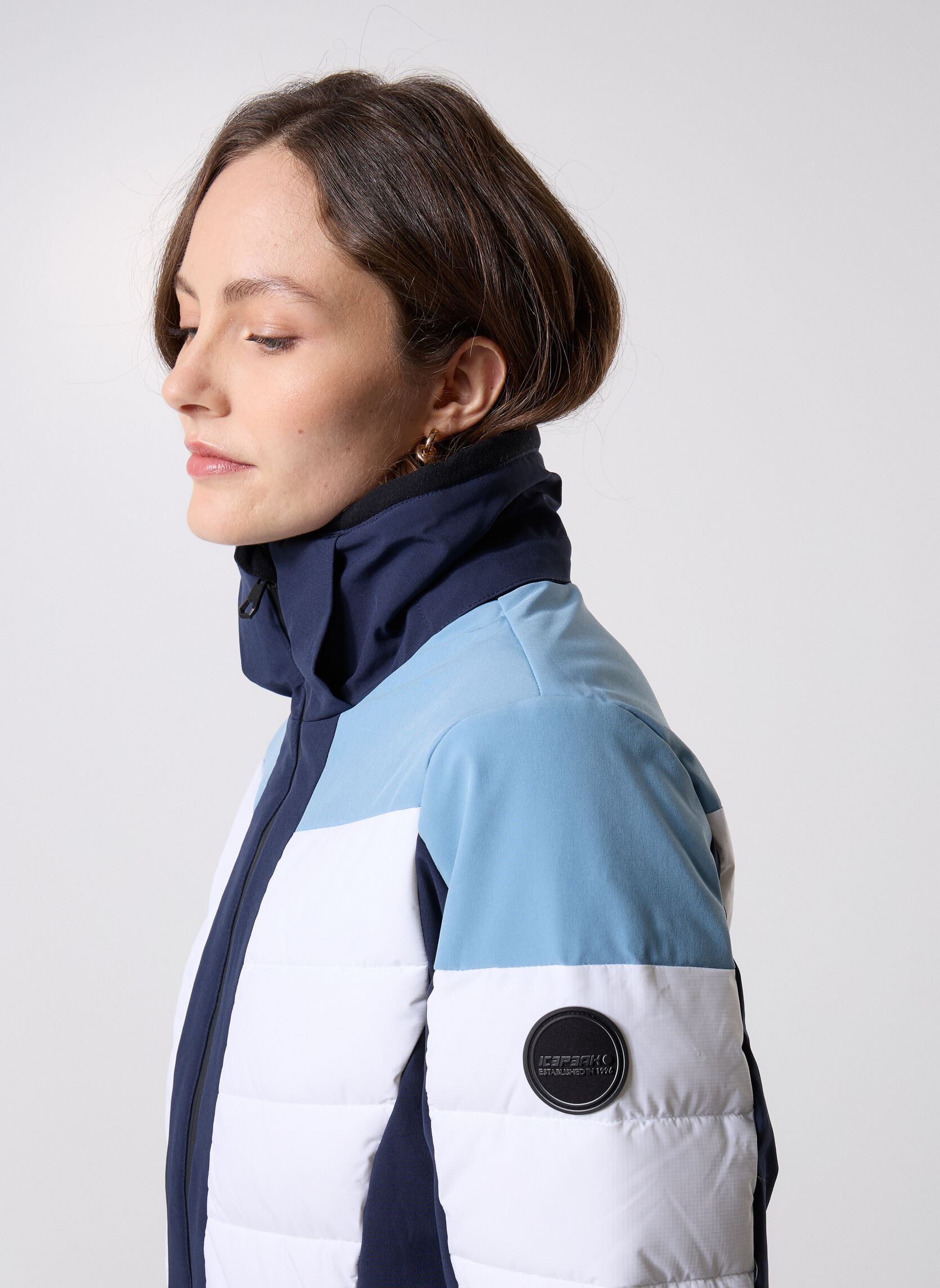 Jassen ICEPEAK FLORALA dames blauw Icepeak Jassen ICEPEAK FLORALA dames blauw BLEU FONCE