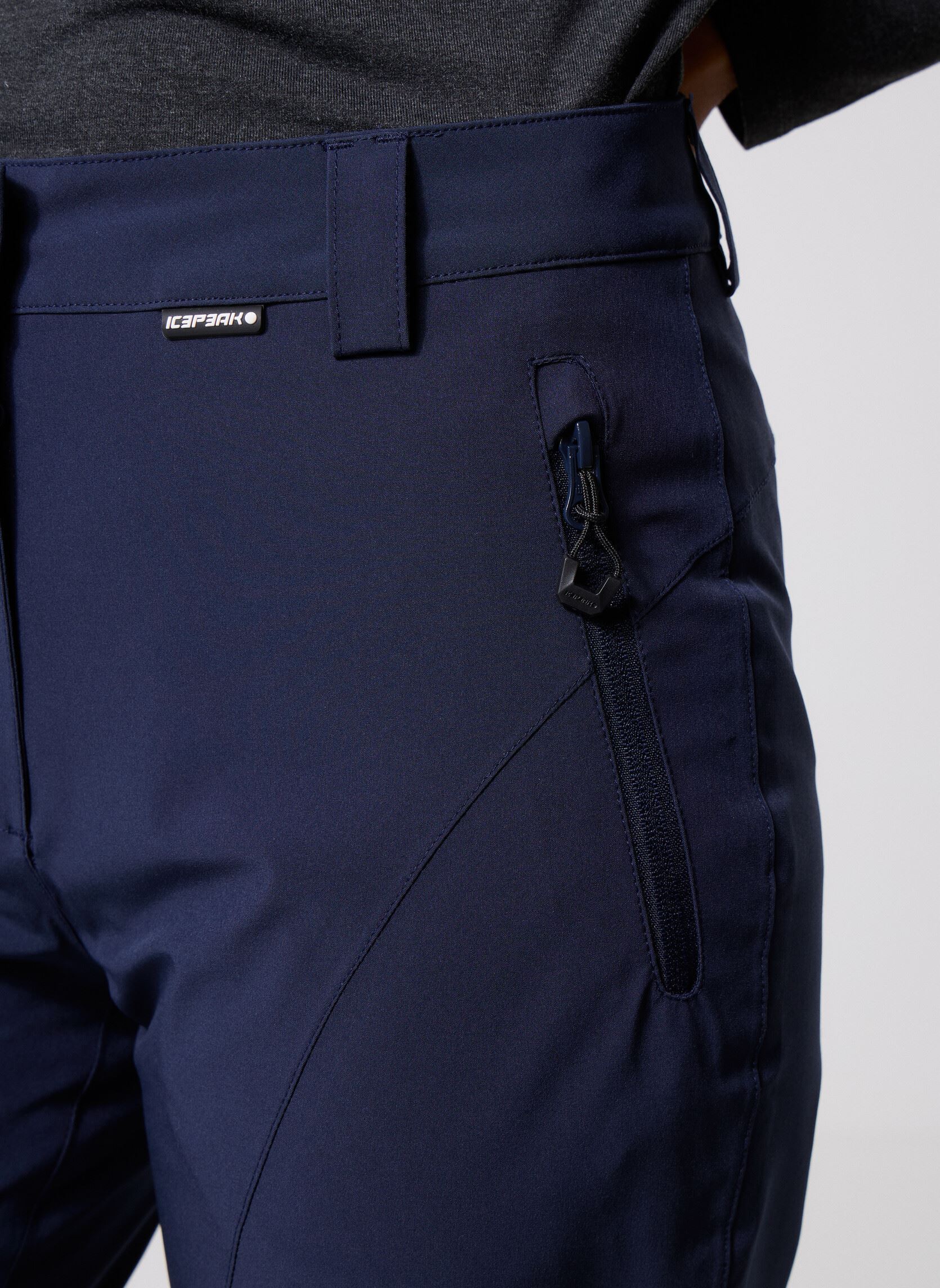 Rechte broeken ICEPEAK FREYUNG dames blauw Icepeak Rechte broeken ICEPEAK FREYUNG dames blauw BLEU FONCE