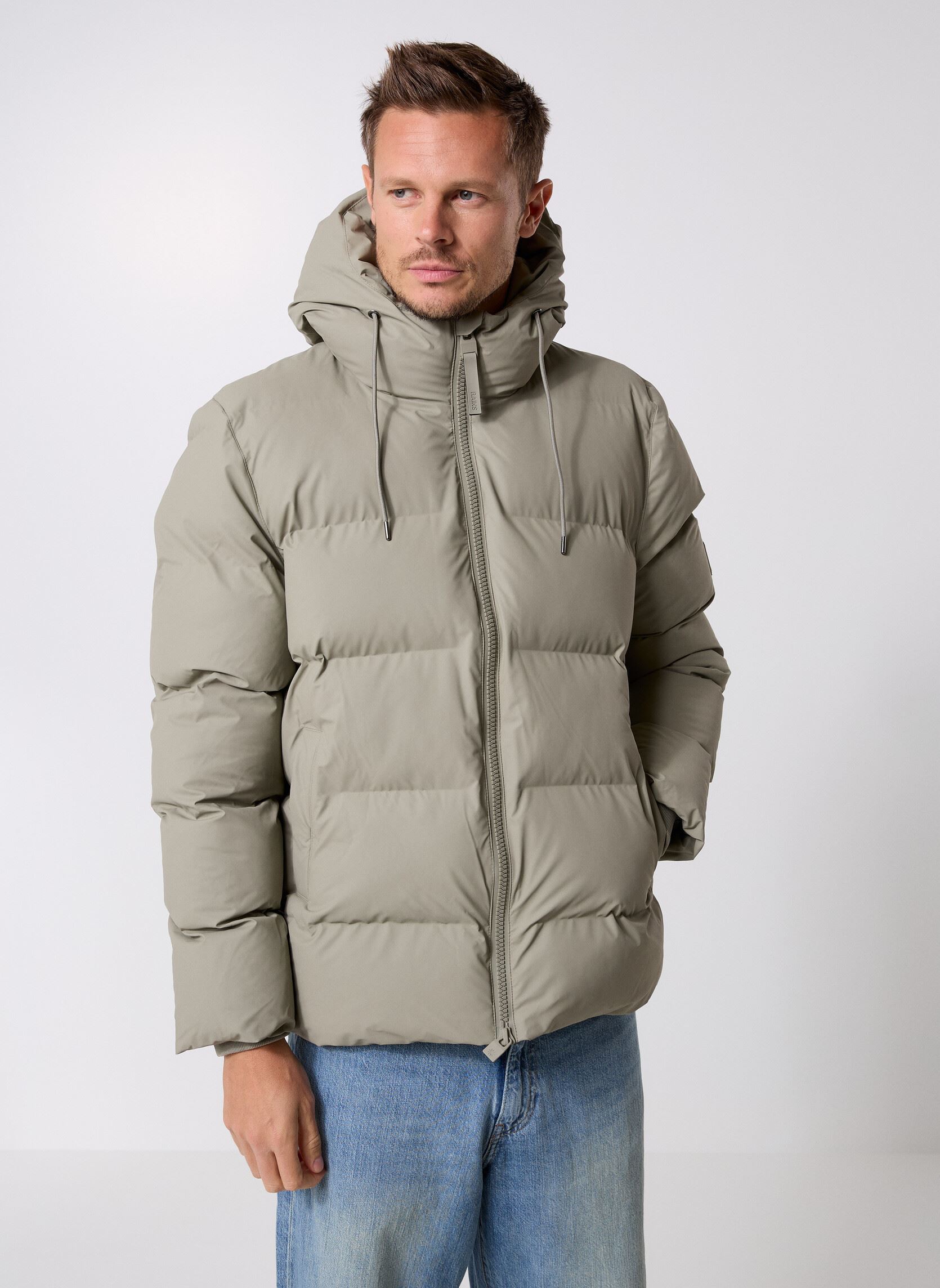 Daunenjacken Alta Puffer Jacket W3T3 - Unisex M herren grün Rains Daunenjacken Alta Puffer Jacket W3T3 - Unisex M herren grün DRIFT