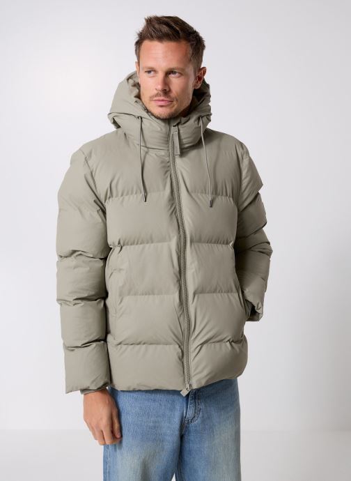 Rains Gewatteerde jassen Alta Puffer Jacket W3T3 - Unisex M heren groen