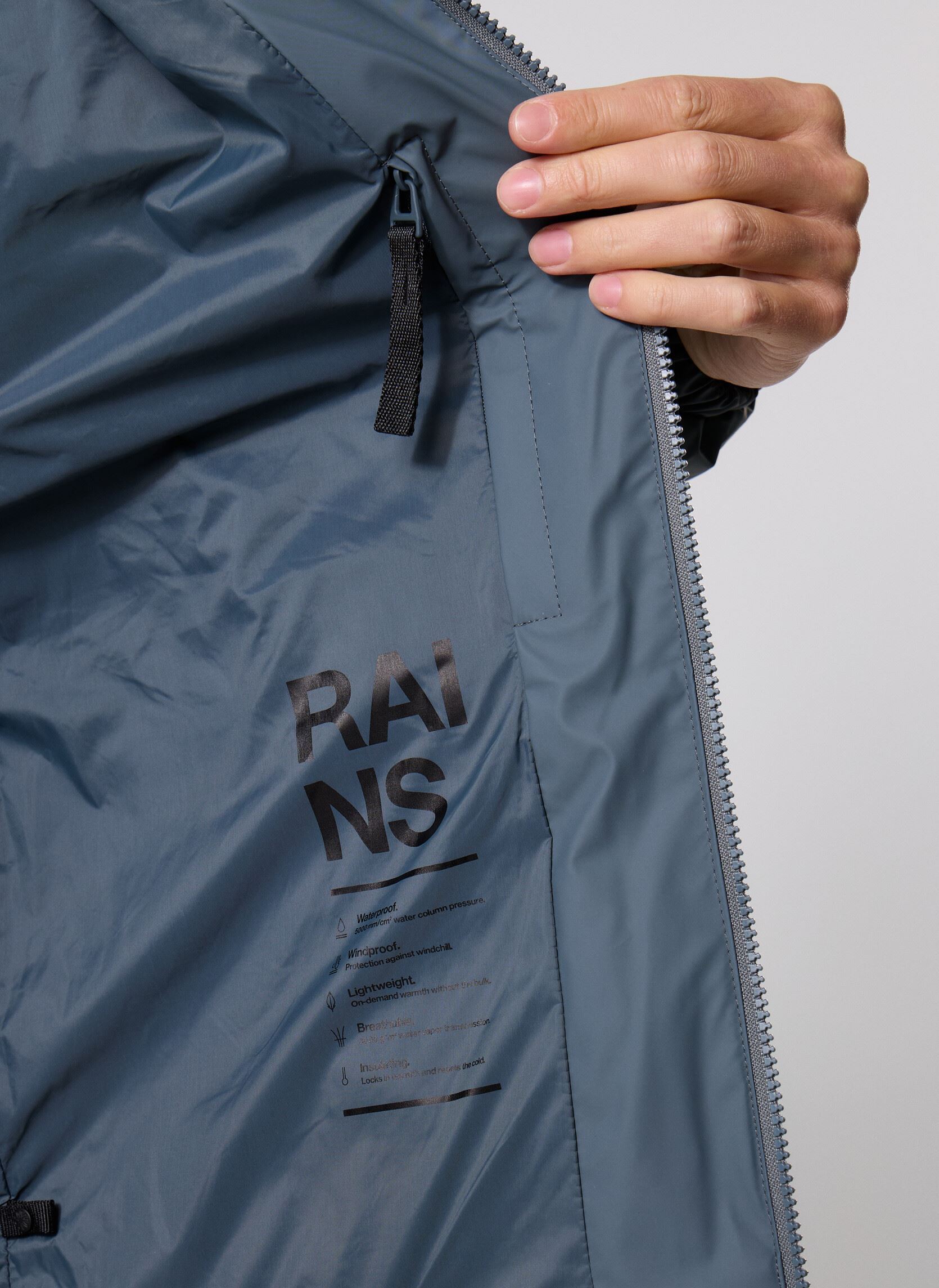 Vestes imperméable Lohja Insulated Jacket W3T1 vert Rains Vestes imperméable Lohja Insulated Jacket W3T1 vert LAGOON