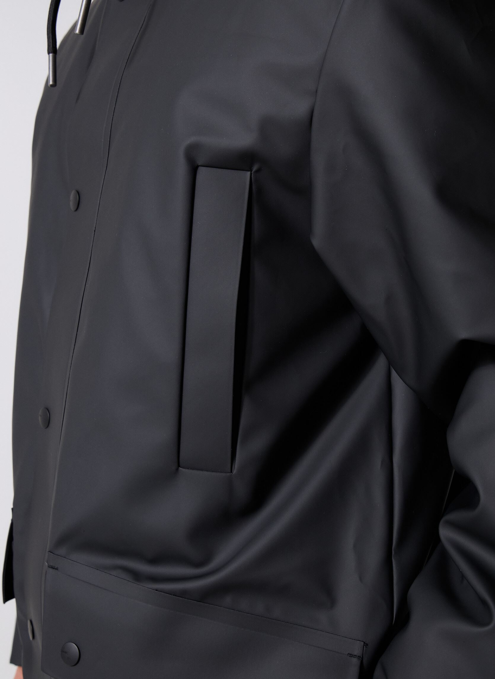 Wasserdichte Jacken Nome Long Parka W3T3 - Unisex M herren schwarz Rains Wasserdichte Jacken Nome Long Parka W3T3 - Unisex M herren schwarz BLACK