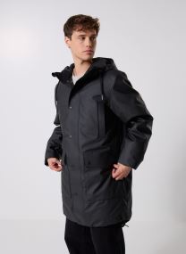 Wasserdichte Jacken Nome Long Parka W3T3 - Unisex M herren schwarz Rains Wasserdichte Jacken Nome Long Parka W3T3 - Unisex M herren schwarz BLACK