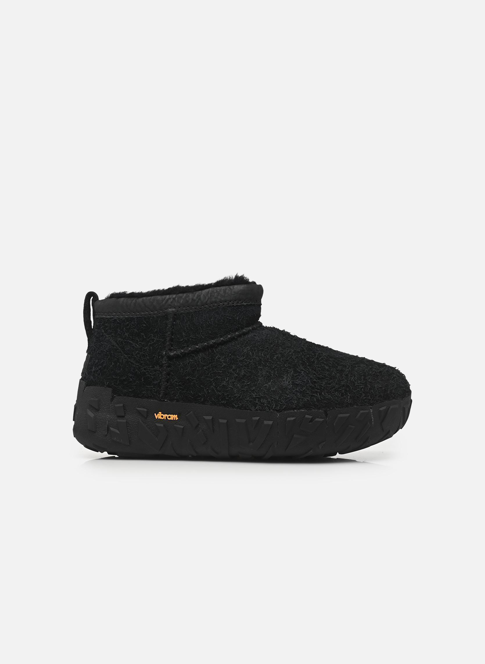Bottes fourrées M Classic Ultra Mini Wrap Tech homme noir UGG Bottes fourrées M Classic Ultra Mini Wrap Tech homme noir BLACK