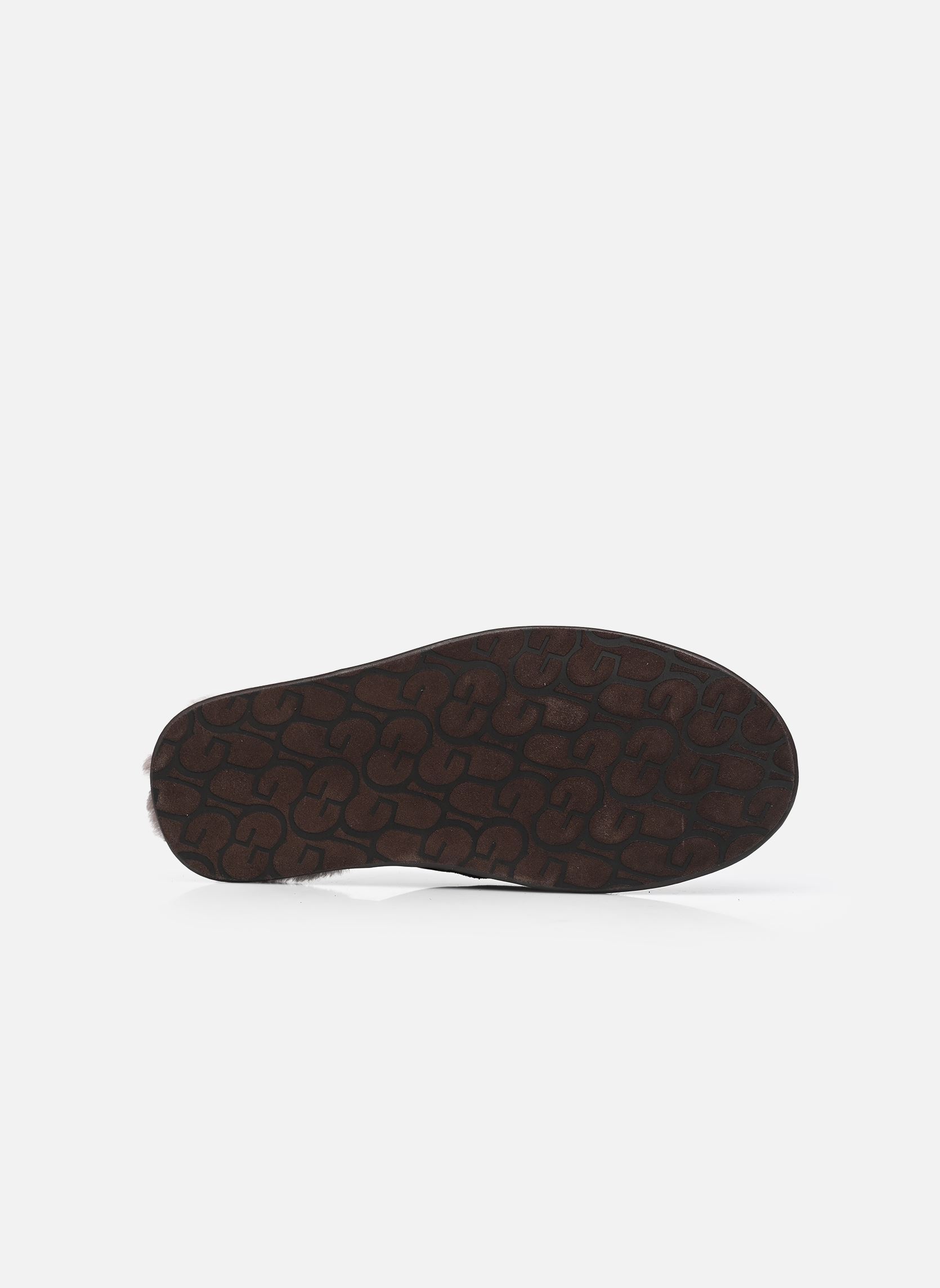 Chaussons M Scuff Leather Distressed homme marron UGG Chaussons M Scuff Leather Distressed homme marron DUSTED COCOA
