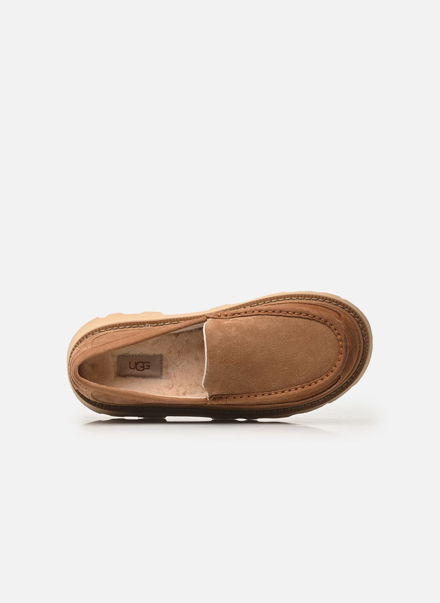 Mocassins M Ascot Lug homme marron UGG Mocassins M Ascot Lug homme marron CHESTNUT