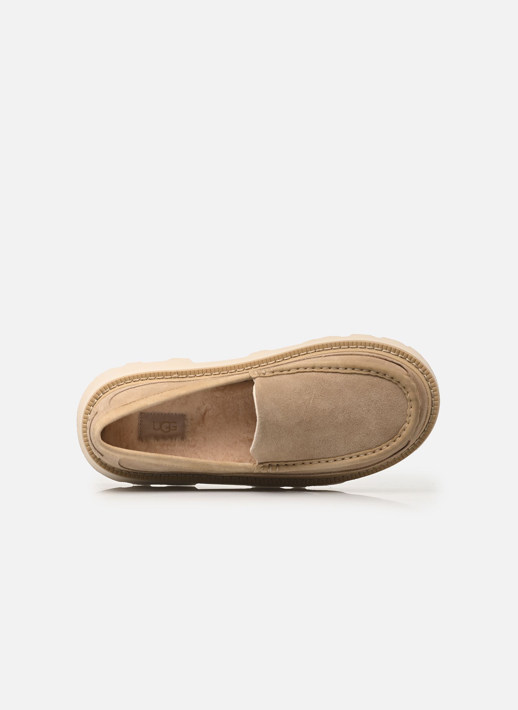 Mocassins M Ascot Lug heren beige UGG Mocassins M Ascot Lug heren beige MUSTARD SEED