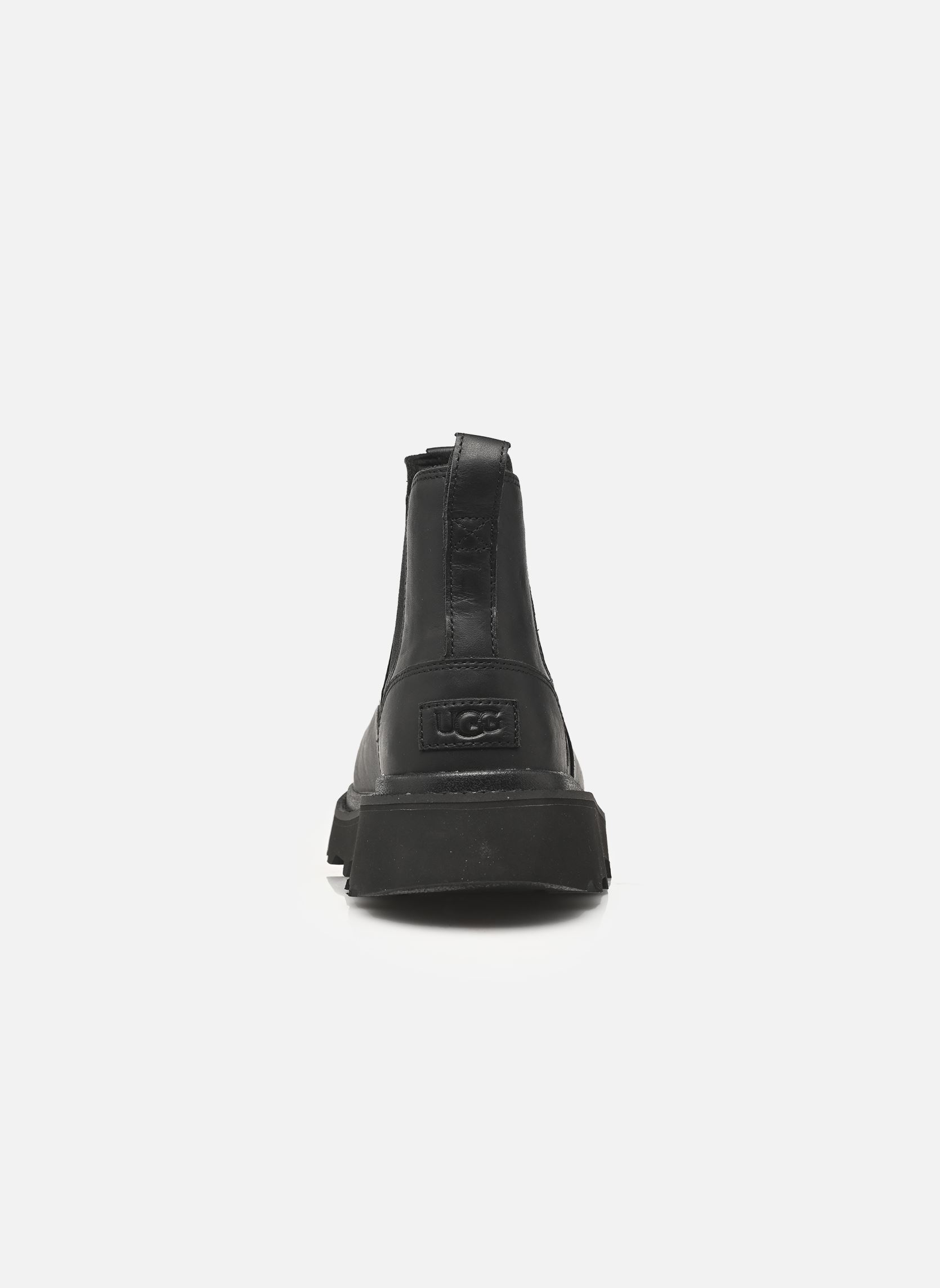 Bottines et bottes M Chelsea Lug Leather homme noir UGG Bottines et bottes M Chelsea Lug Leather homme noir BLACK