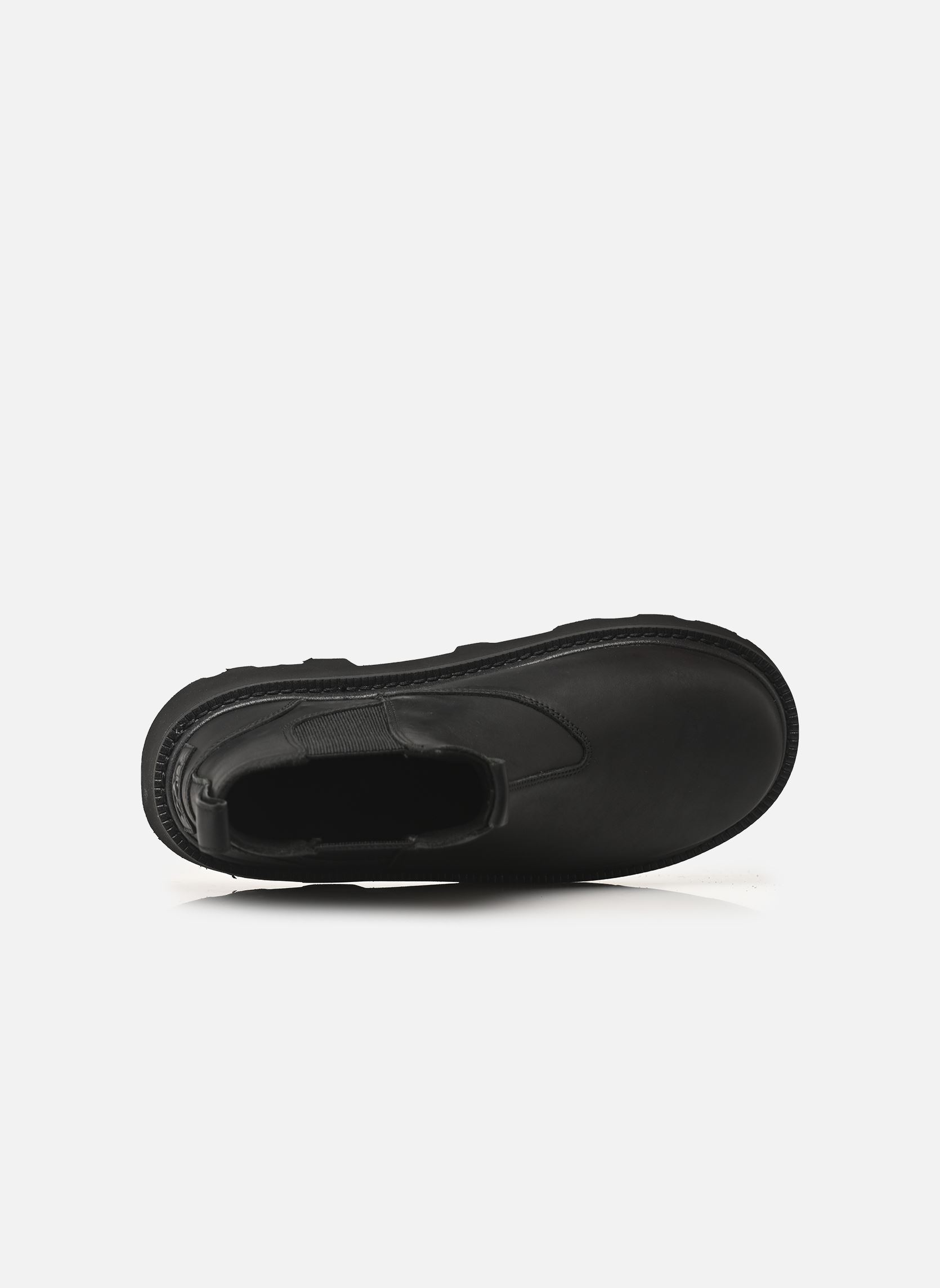 Bottines et bottes M Chelsea Lug Leather homme noir UGG Bottines et bottes M Chelsea Lug Leather homme noir BLACK