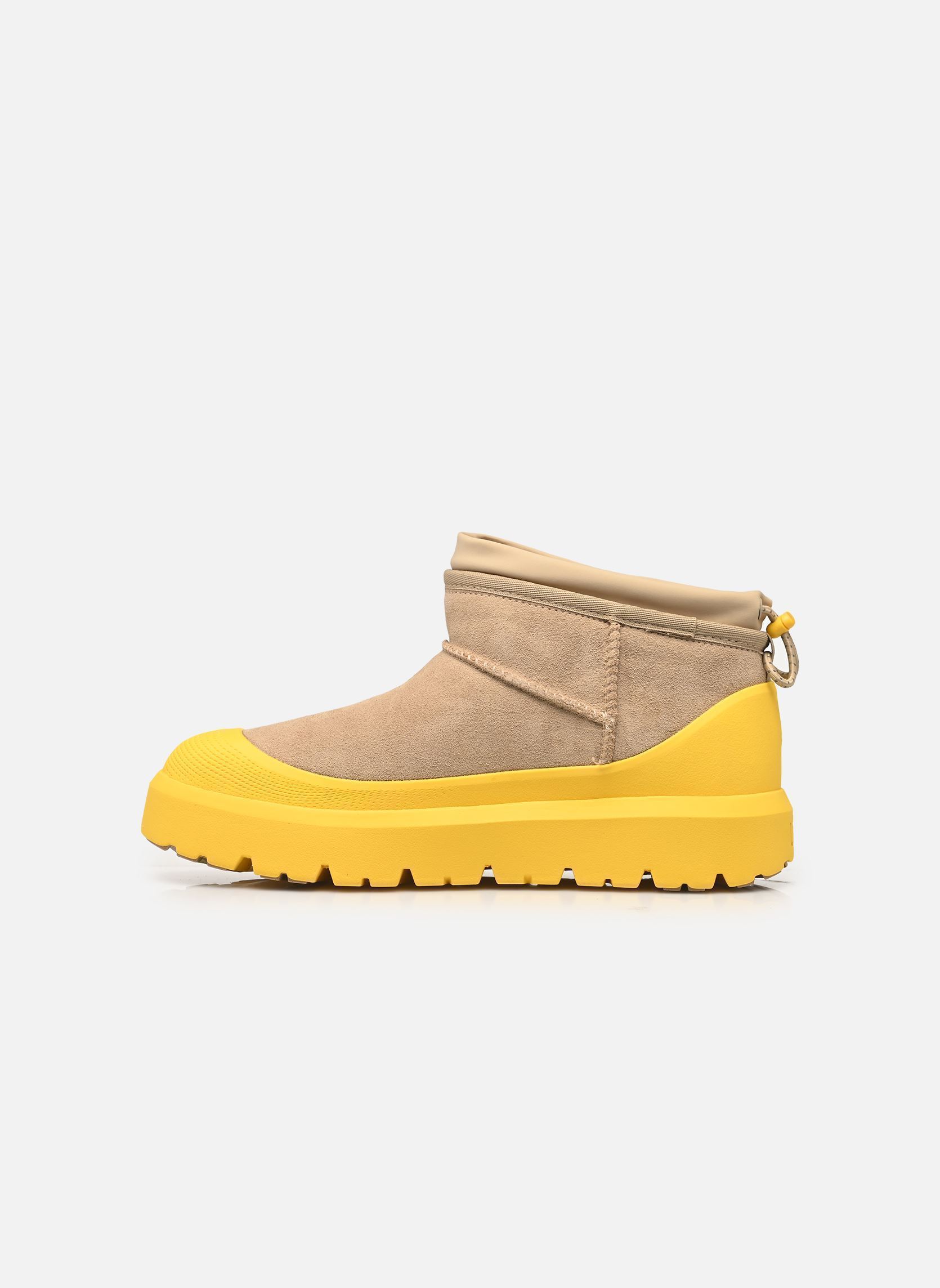 Bottines et bottes M Cl Ultra Mini Weather Hybrid homme beige UGG Bottines et bottes M Cl Ultra Mini Weather Hybrid homme beige MUSTARD SEED / SUMMER WHEAT