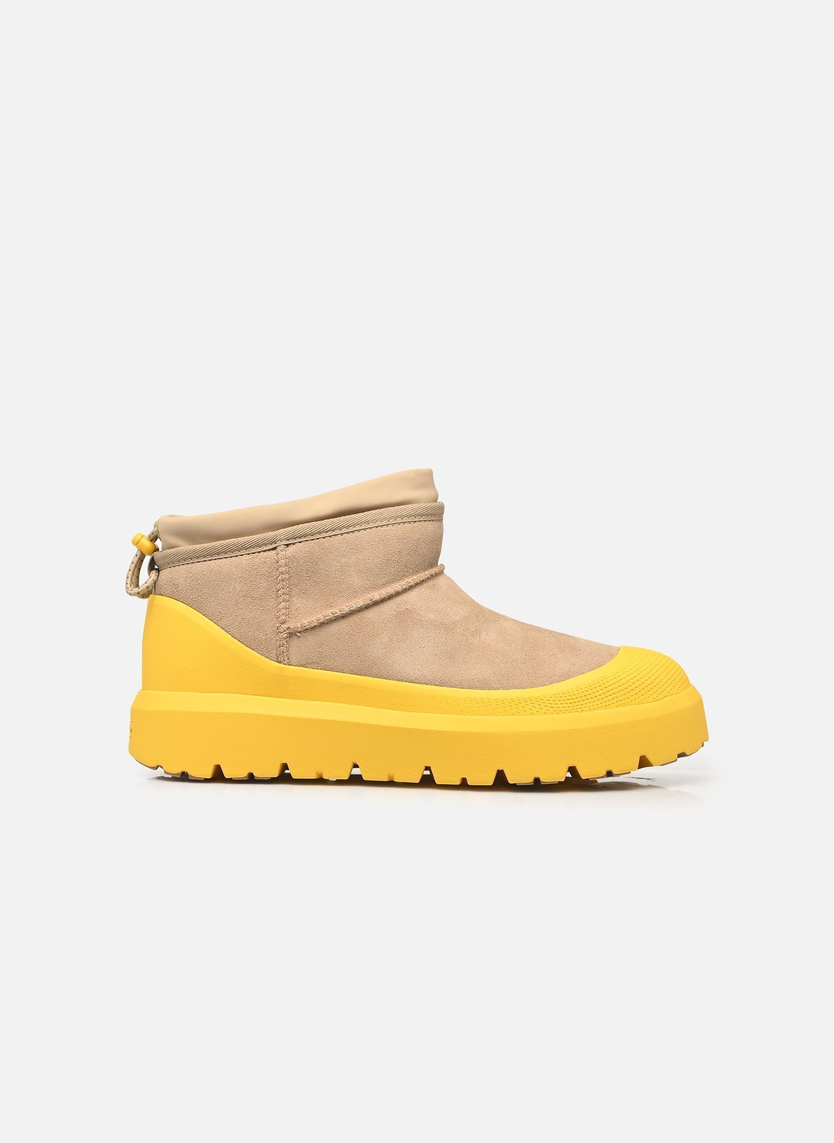 Bottines et bottes M Cl Ultra Mini Weather Hybrid homme beige UGG Bottines et bottes M Cl Ultra Mini Weather Hybrid homme beige MUSTARD SEED / SUMMER WHEAT