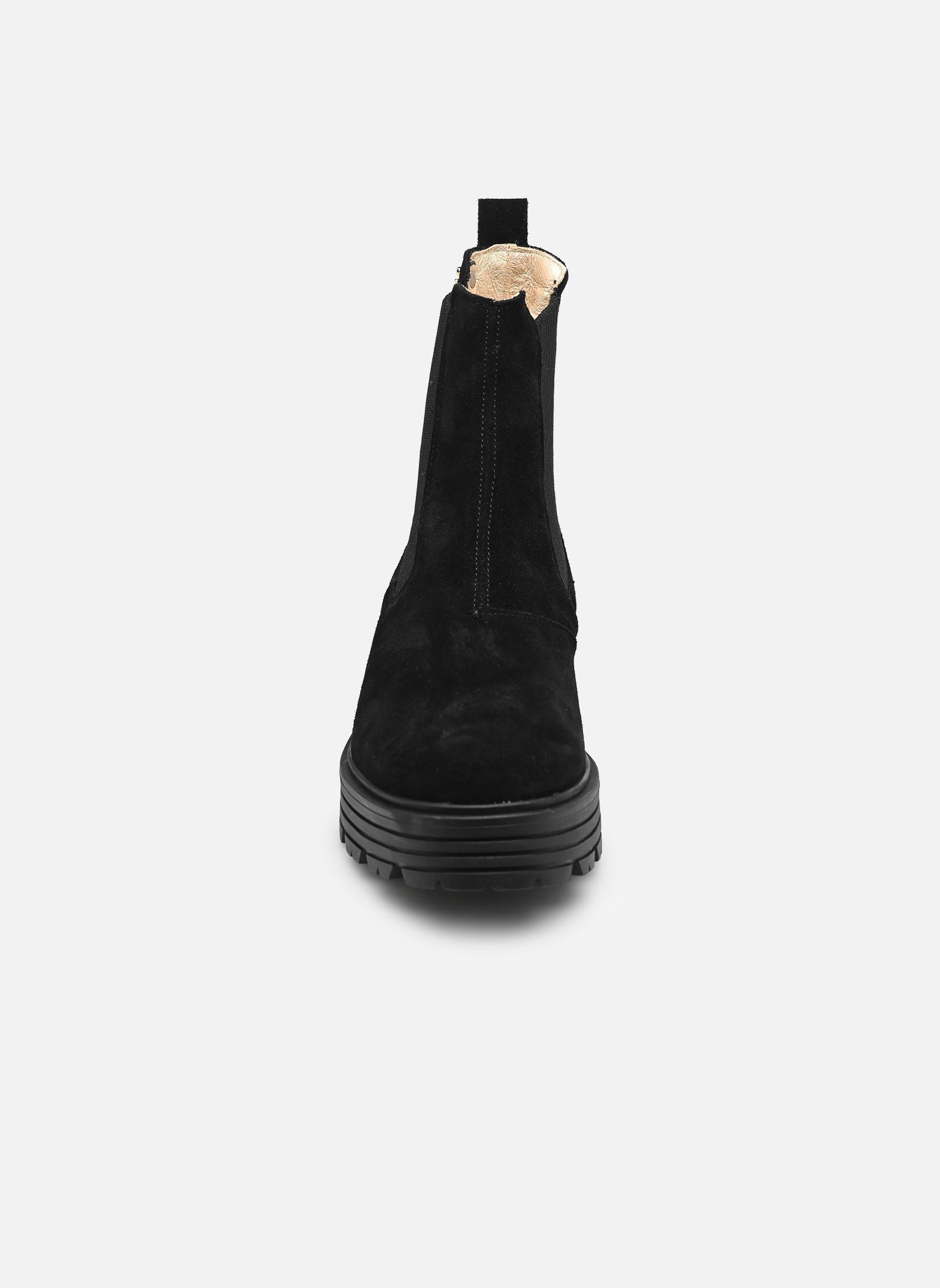 Bottines et boots Salvador femme noir Méduse Bottines et boots Salvador femme noir Noir