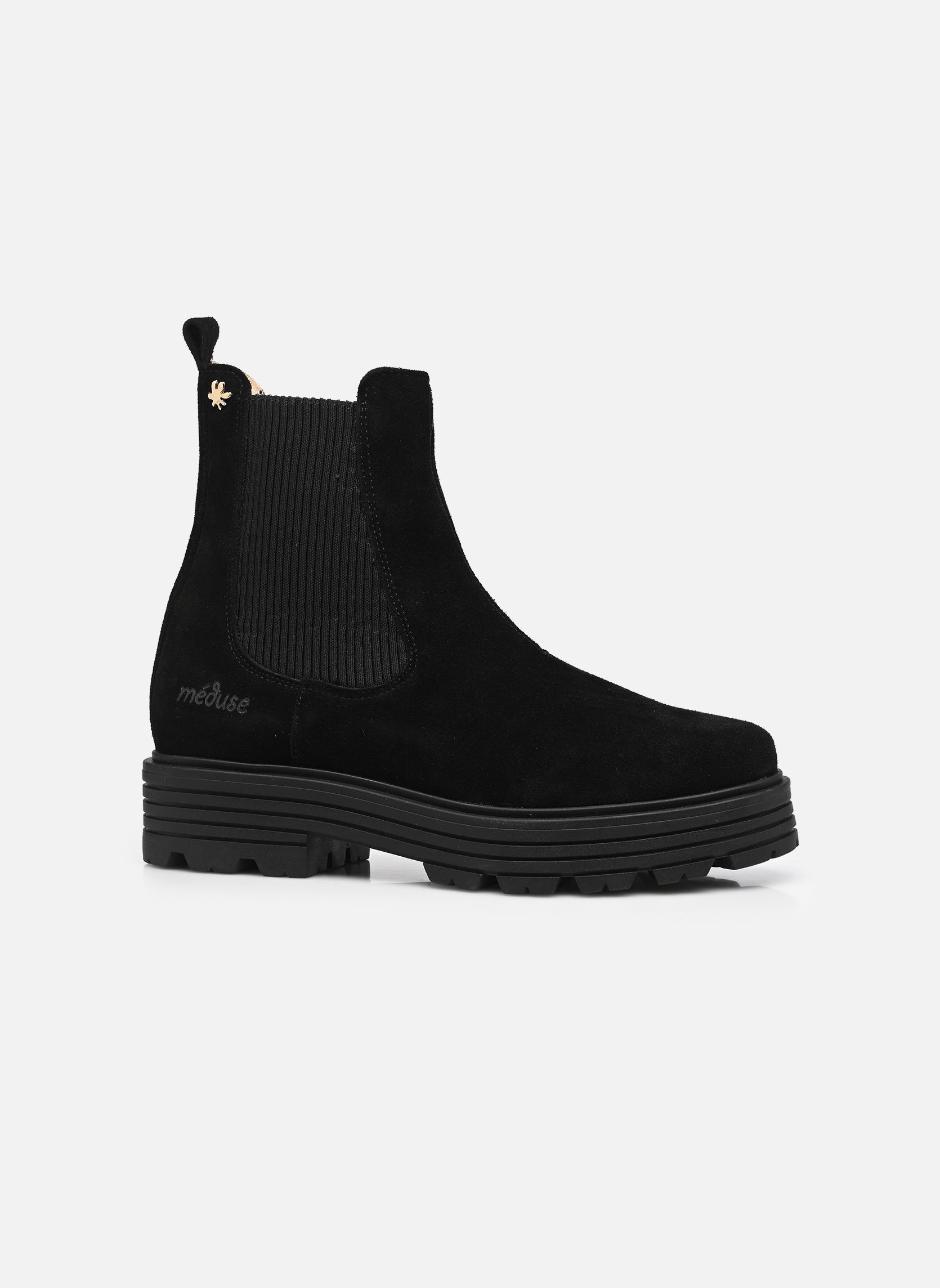 Bottines et boots Salvador femme noir Méduse Bottines et boots Salvador femme noir Noir