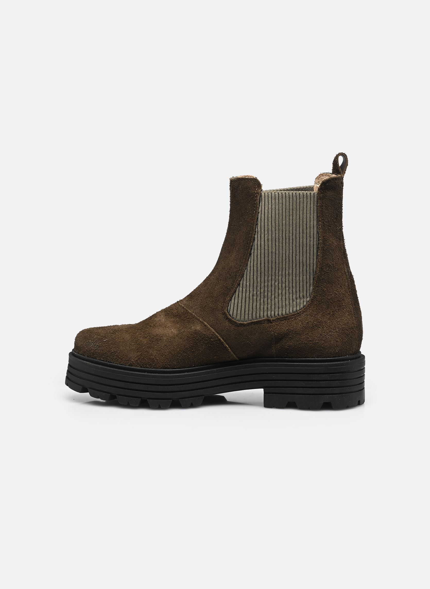 Bottines et boots Salvador femme vert Méduse Bottines et boots Salvador femme vert Vert