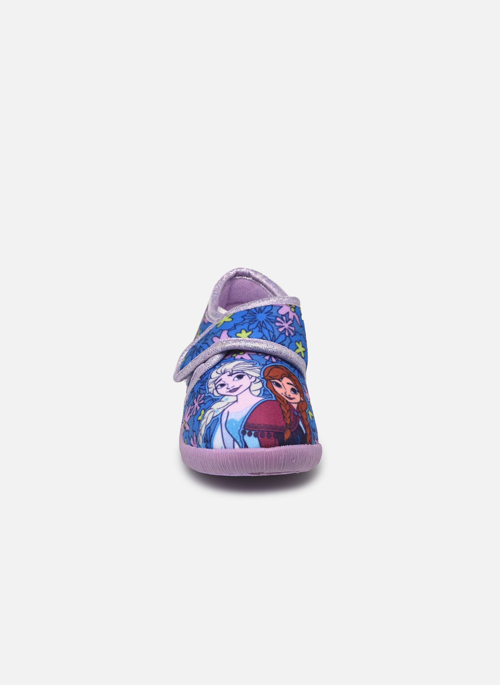 Chaussons Chausson Reine des Neiges fille multicolore Leomil Chaussons Chausson Reine des Neiges fille multicolore N71 BLUE/LILAC