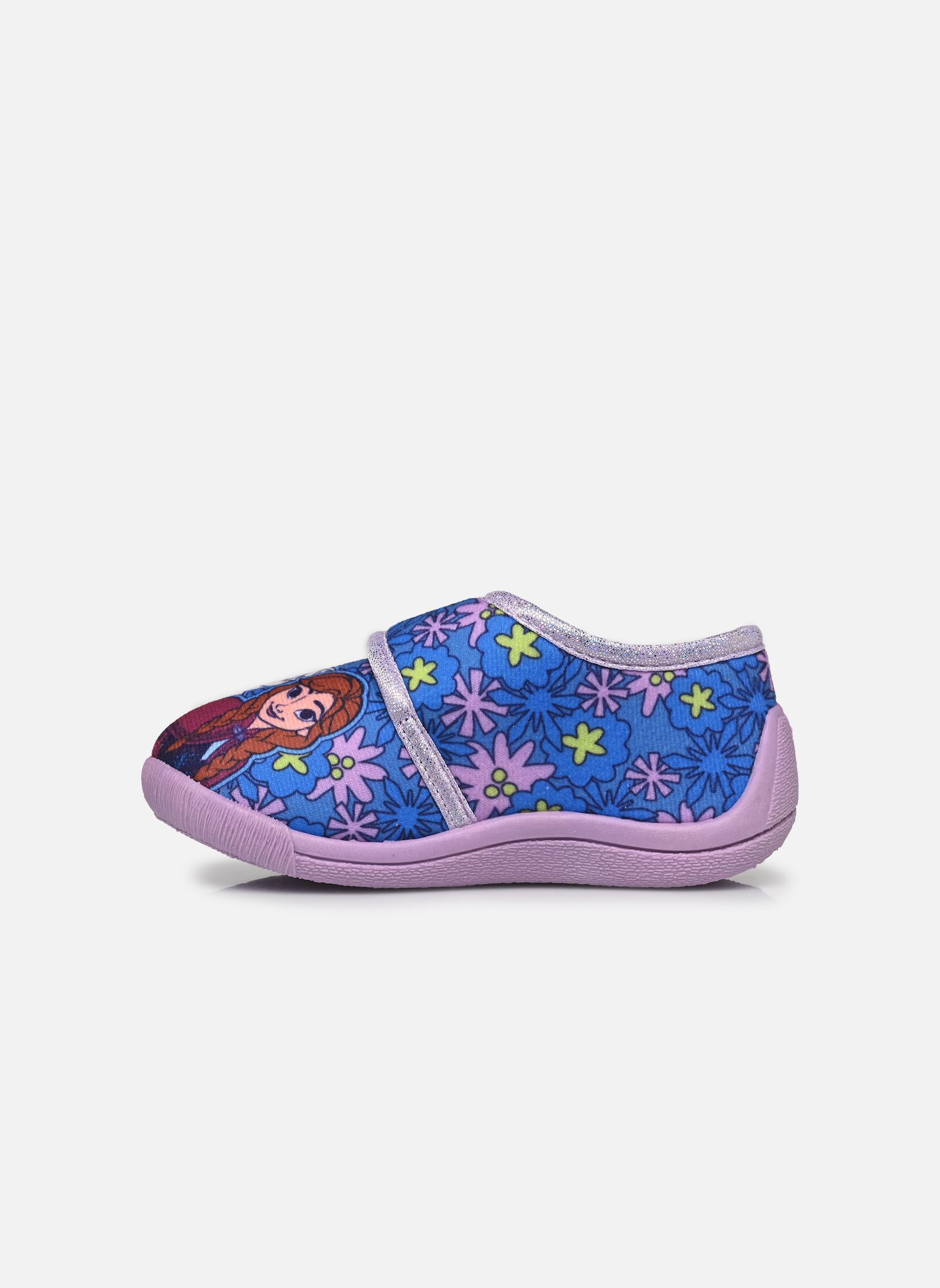 Chaussons Chausson Reine des Neiges fille multicolore Leomil Chaussons Chausson Reine des Neiges fille multicolore N71 BLUE/LILAC