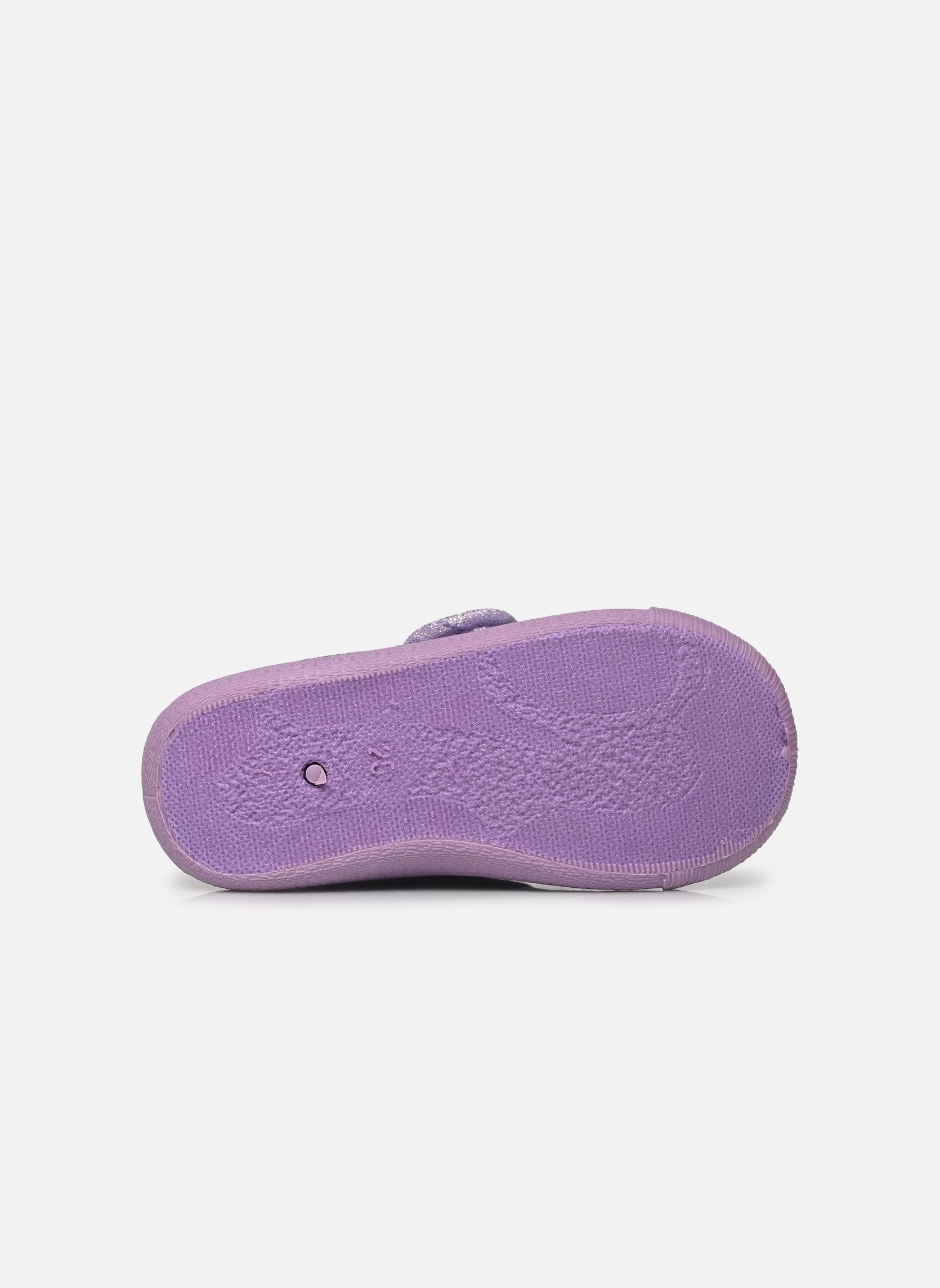 Chaussons Chausson Reine des Neiges fille multicolore Leomil Chaussons Chausson Reine des Neiges fille multicolore N71 BLUE/LILAC