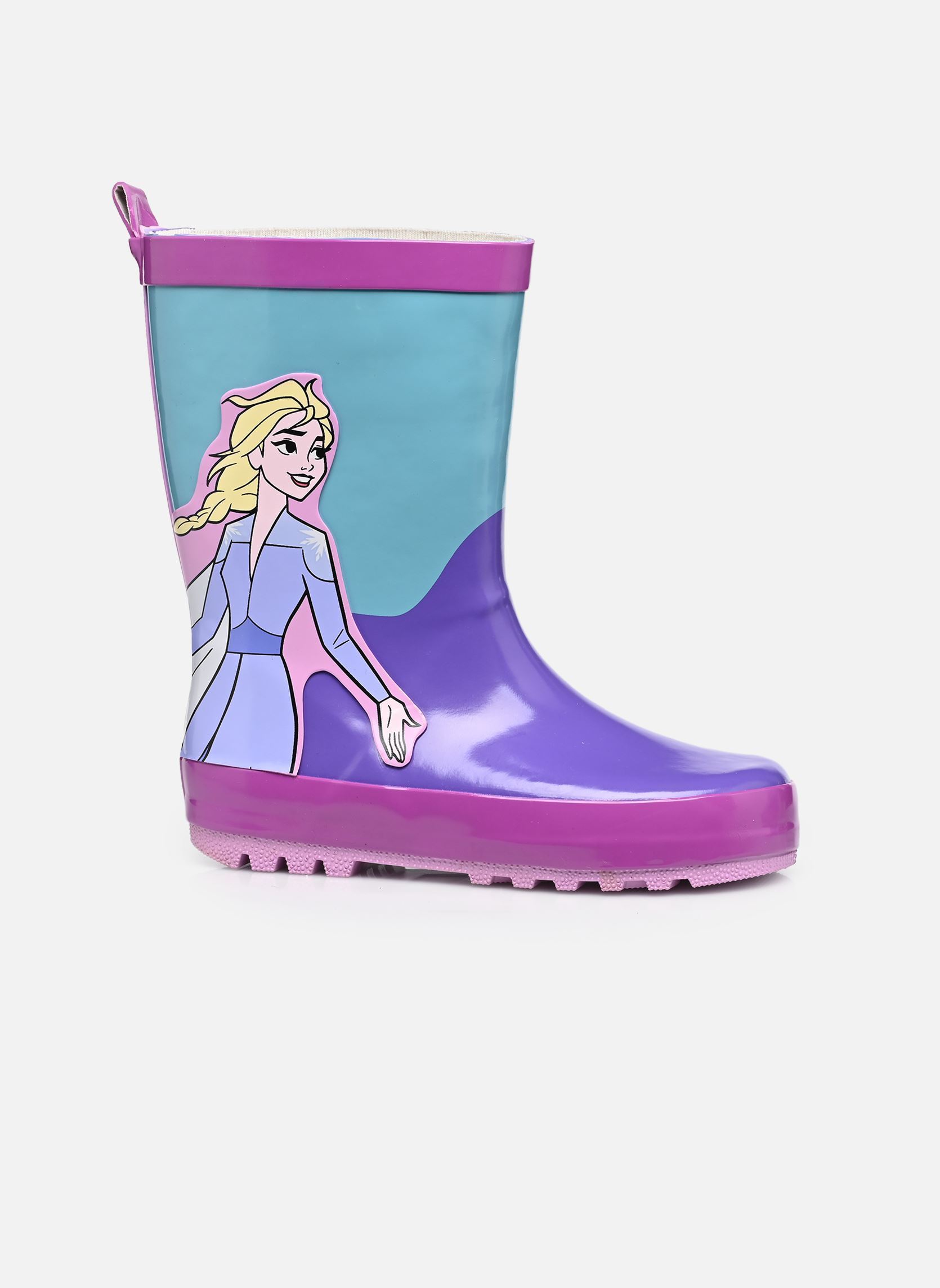 Gummistiefel Botte de pluie Reine des Neiges mädchen mehrfarbig Leomil Gummistiefel Botte de pluie Reine des Neiges mädchen mehrfarbig U53 PURPLE/TURKISH BLUE