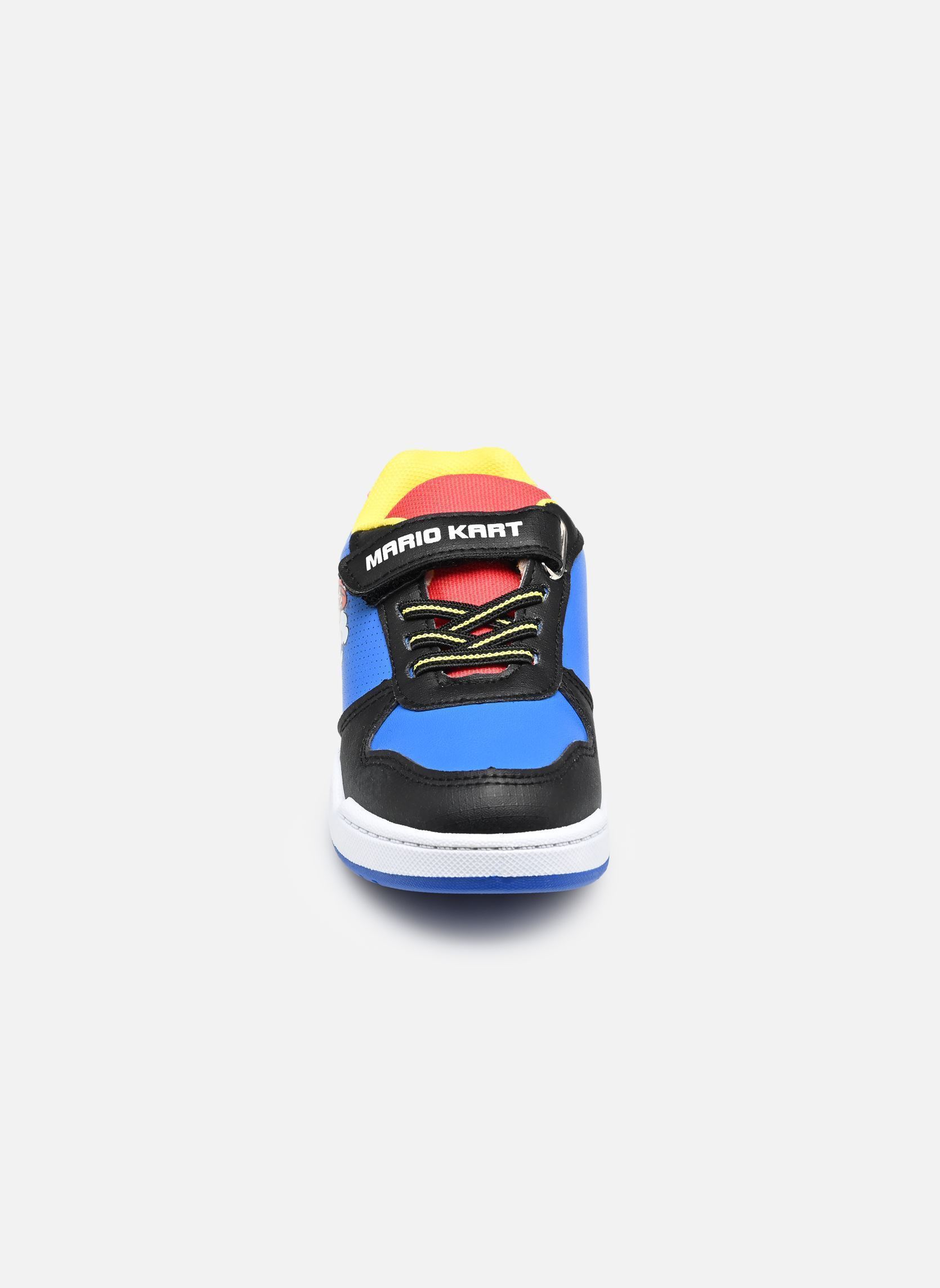 Sneakers Basket Super Mario jongens meerkleurig Leomil Sneakers Basket Super Mario jongens meerkleurig 814 BLACK/COBALT BLUE