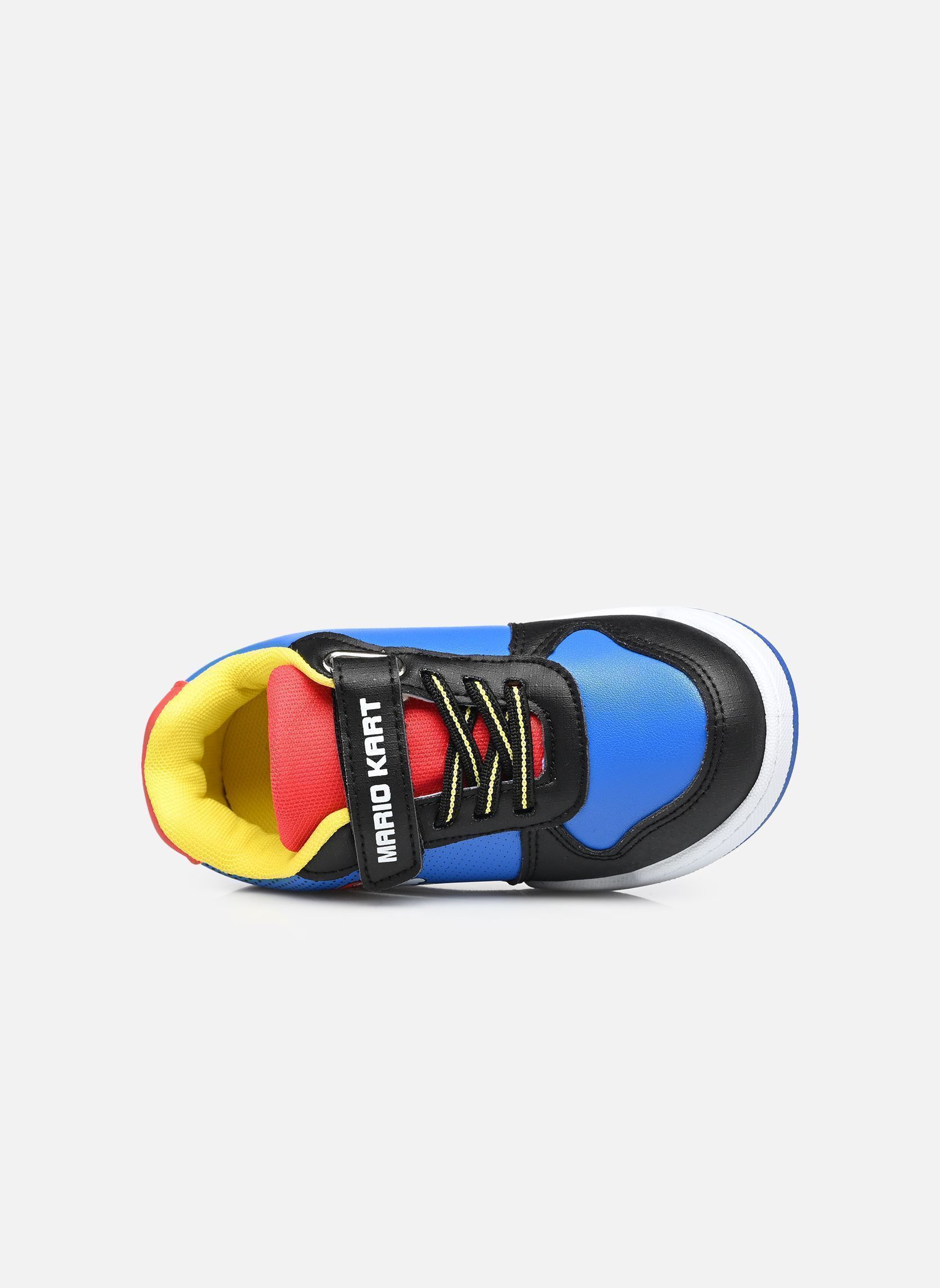 Sneakers Basket Super Mario jongens meerkleurig Leomil Sneakers Basket Super Mario jongens meerkleurig 814 BLACK/COBALT BLUE