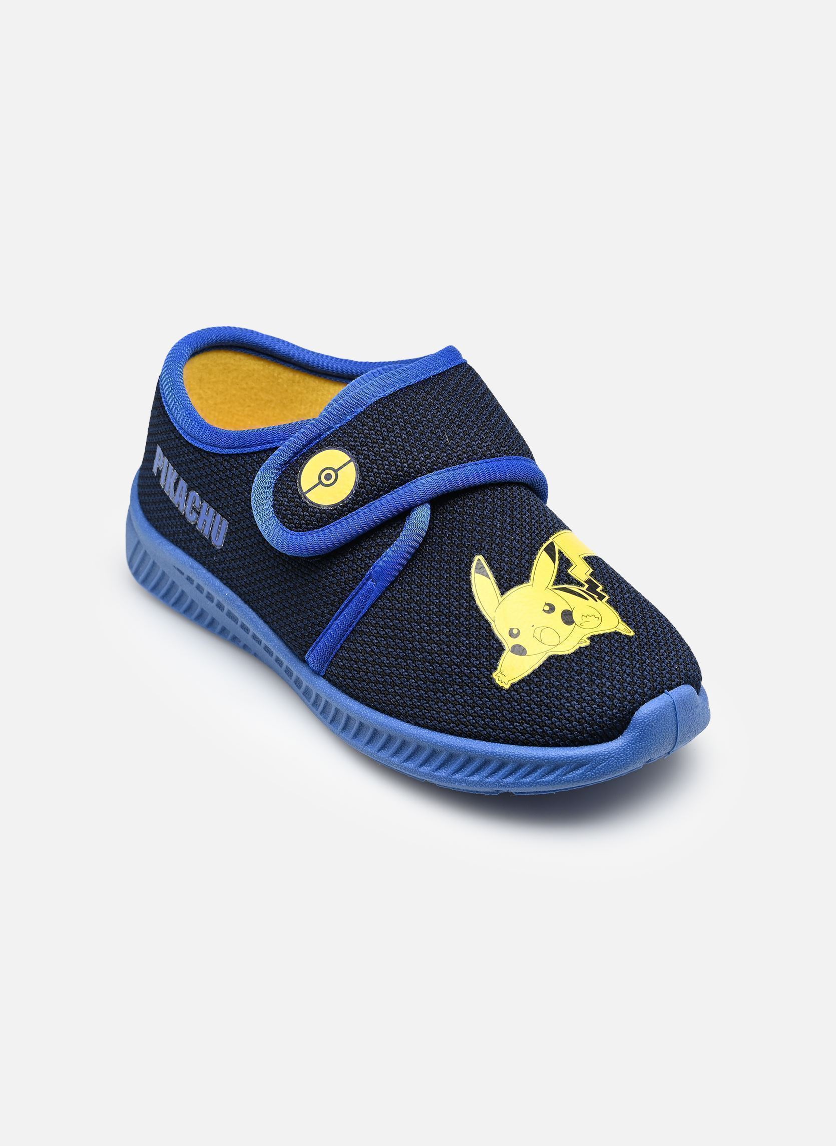 Pokémon kinder pantoffels met Pikachu opdruk - Zwart - Sloffen - Maat