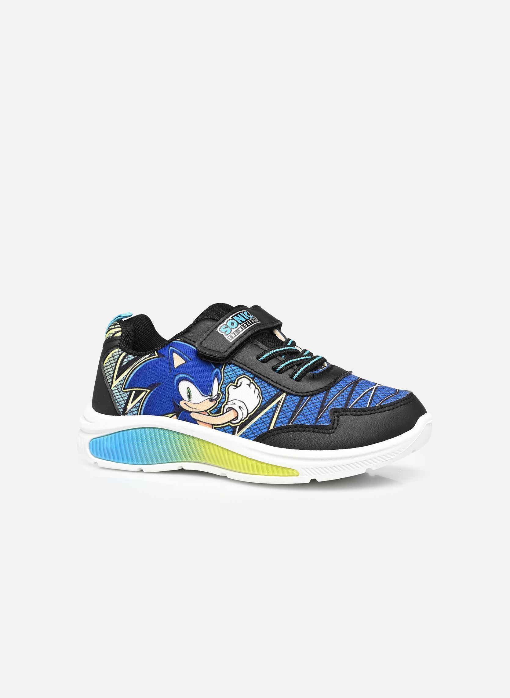 Sneakers Basket Sonic jongens meerkleurig Leomil Sneakers Basket Sonic jongens meerkleurig 538 BLACK/GREEN