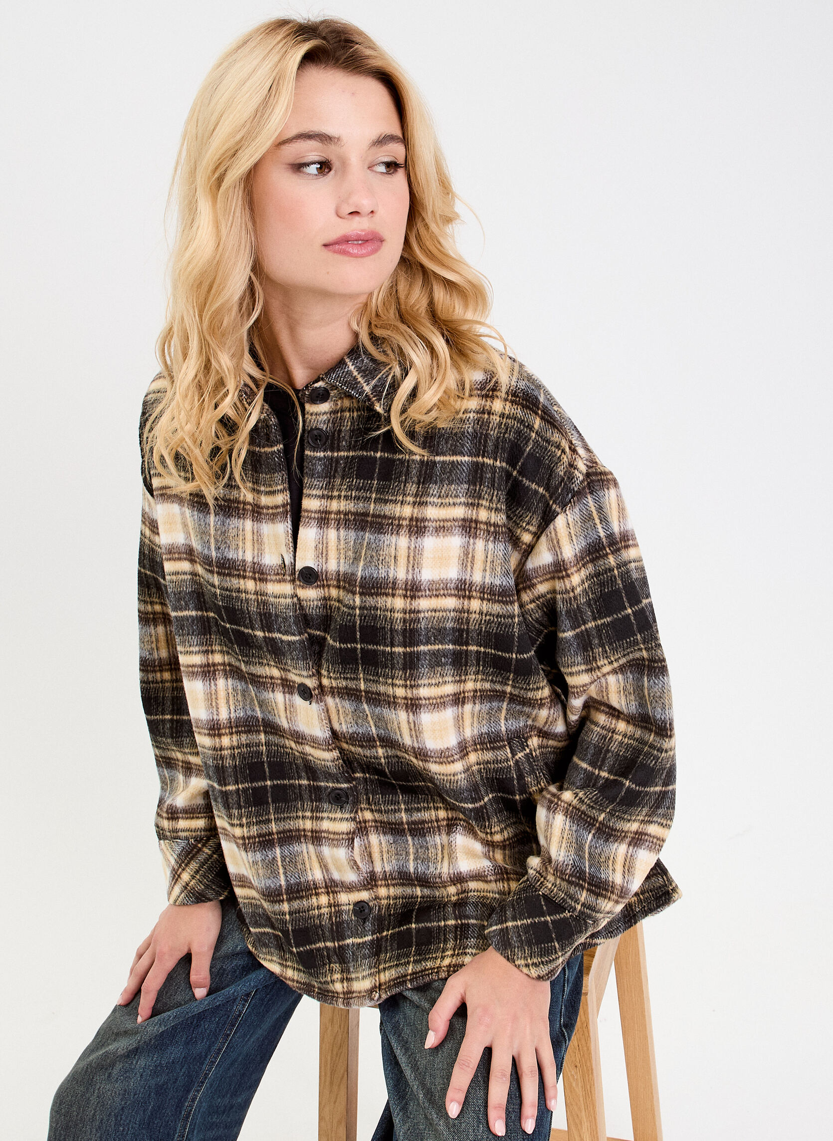 Chemises SURCHEKROCHO femme marron Cache Cache Chemises SURCHEKROCHO femme marron Marron