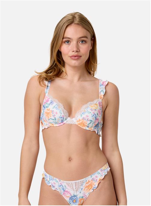 Brigitte Bardot Brassières Soutien-gorge coques moulées ivoire Jardin femme blanc