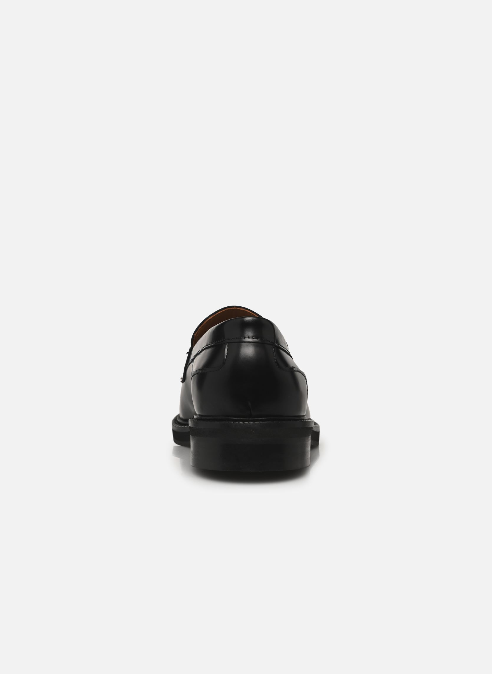 Mocassins MARJORIE femme noir Odaje Mocassins MARJORIE femme noir CUIR BOX NOIR