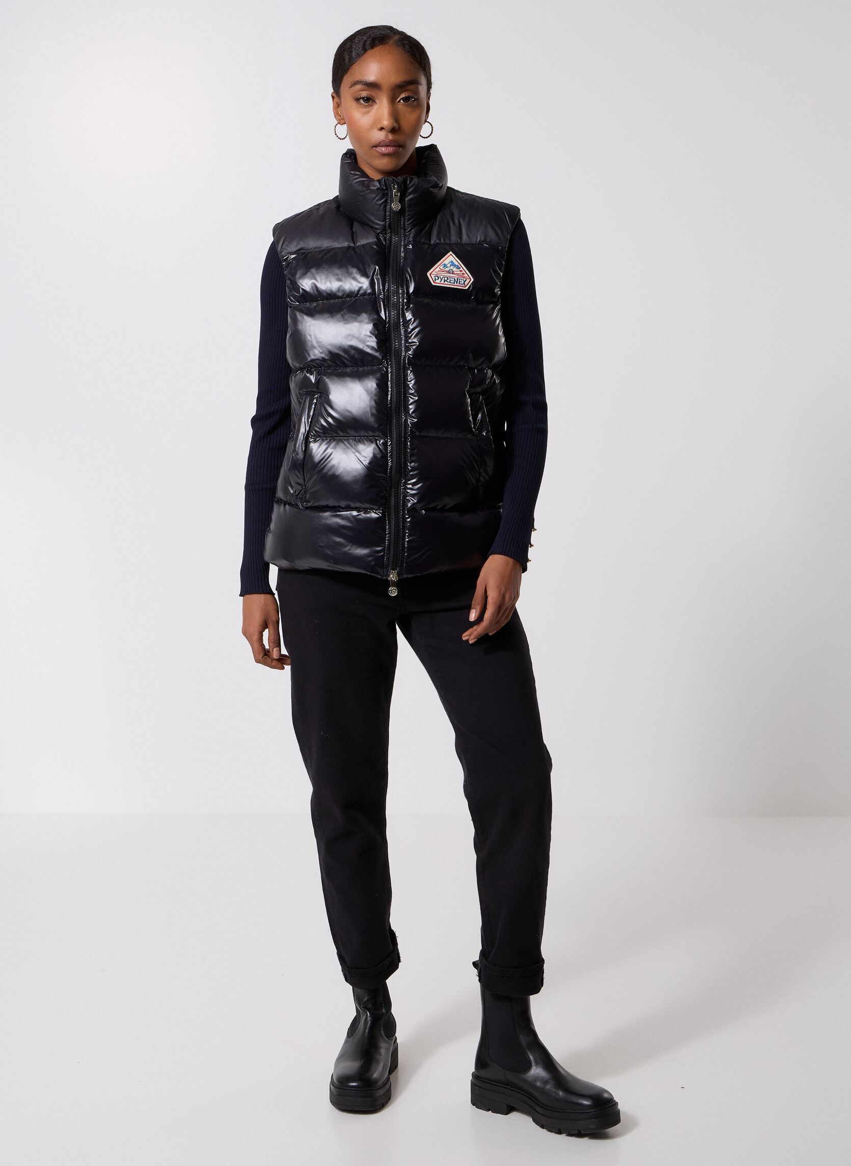 Doudounes sans manches JOHN noir Pyrenex Doudounes sans manches JOHN noir BLACK