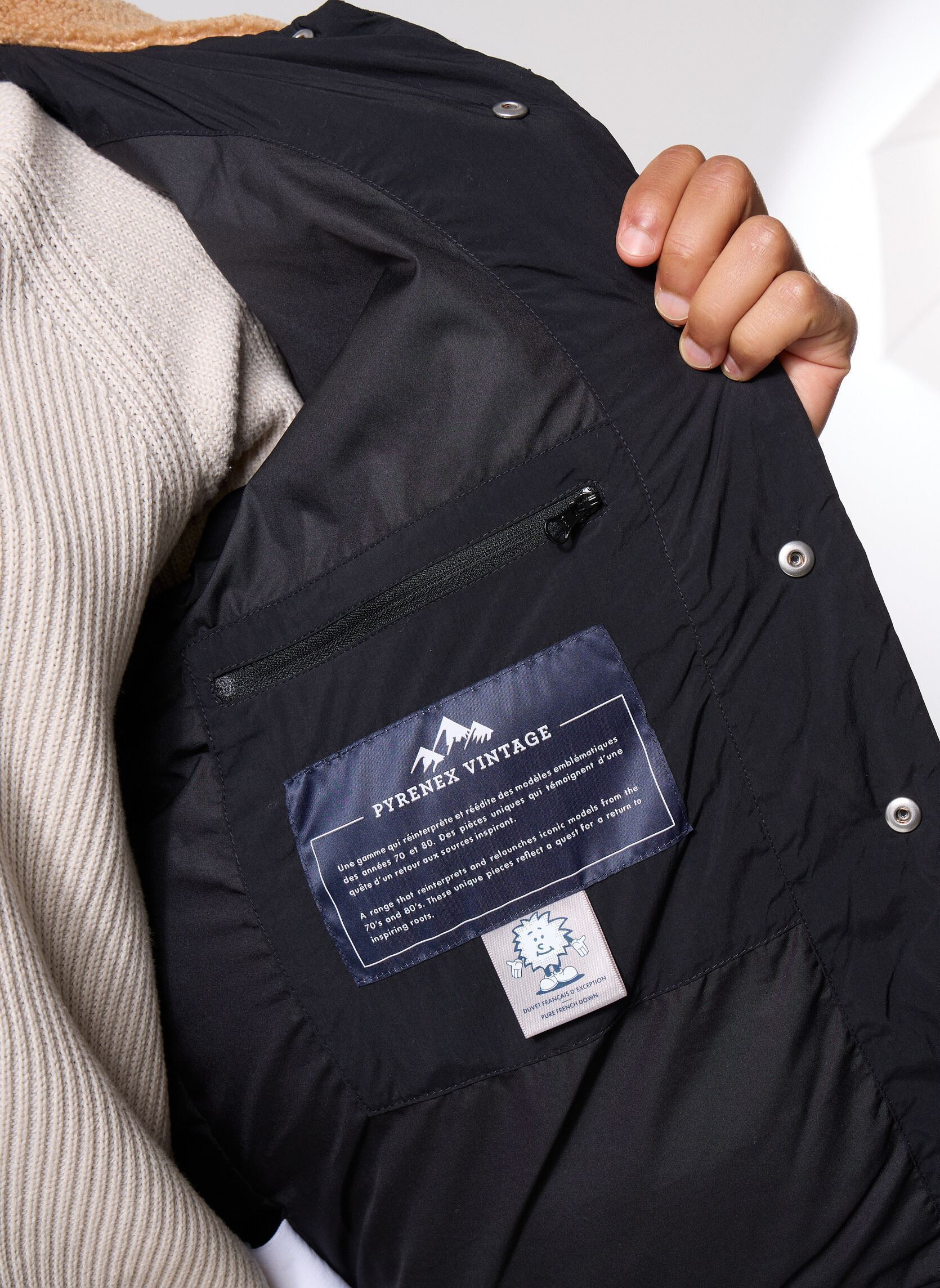 Blousons FIERY homme noir Pyrenex Blousons FIERY homme noir Black