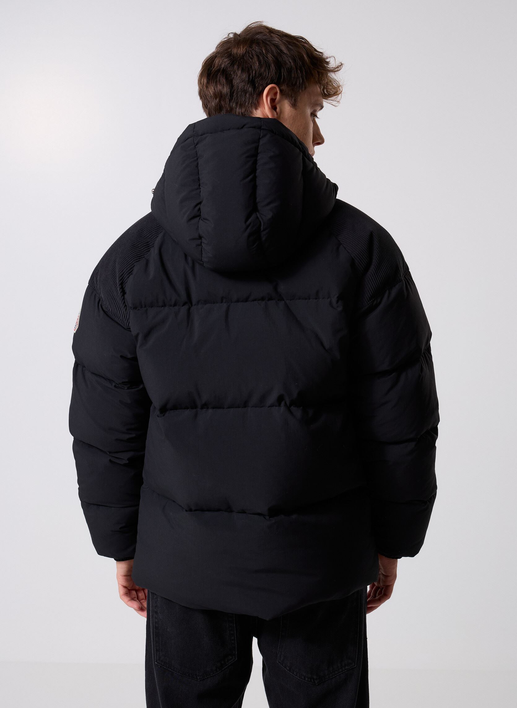 Gewatteerde jassen RETRO STEN heren zwart Pyrenex Gewatteerde jassen RETRO STEN heren zwart Black