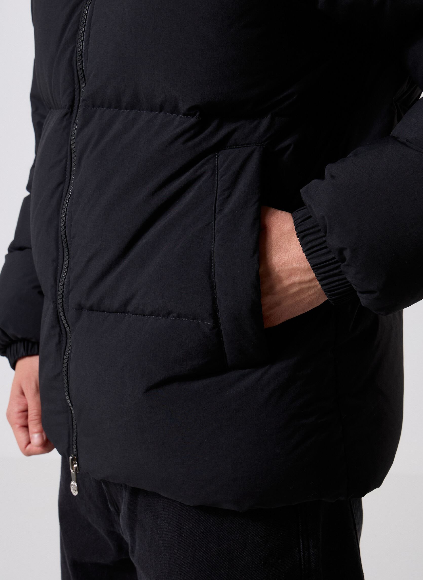 Gewatteerde jassen RETRO STEN heren zwart Pyrenex Gewatteerde jassen RETRO STEN heren zwart Black