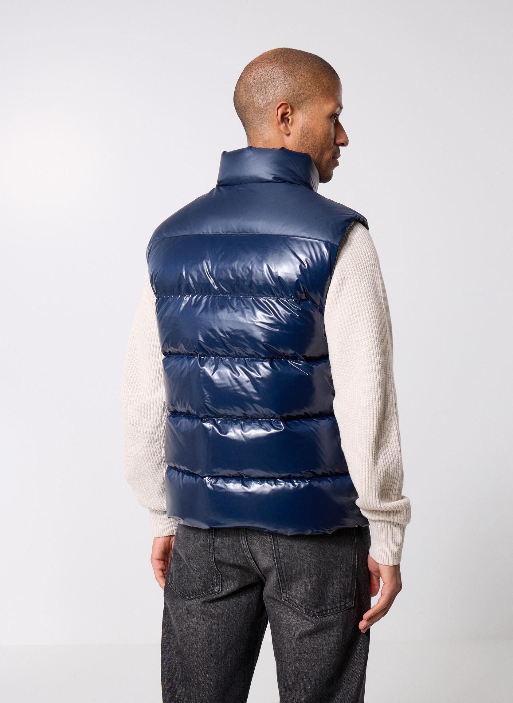 Doudounes sans manches JOHN M homme bleu Pyrenex Doudounes sans manches JOHN M homme bleu Amiral