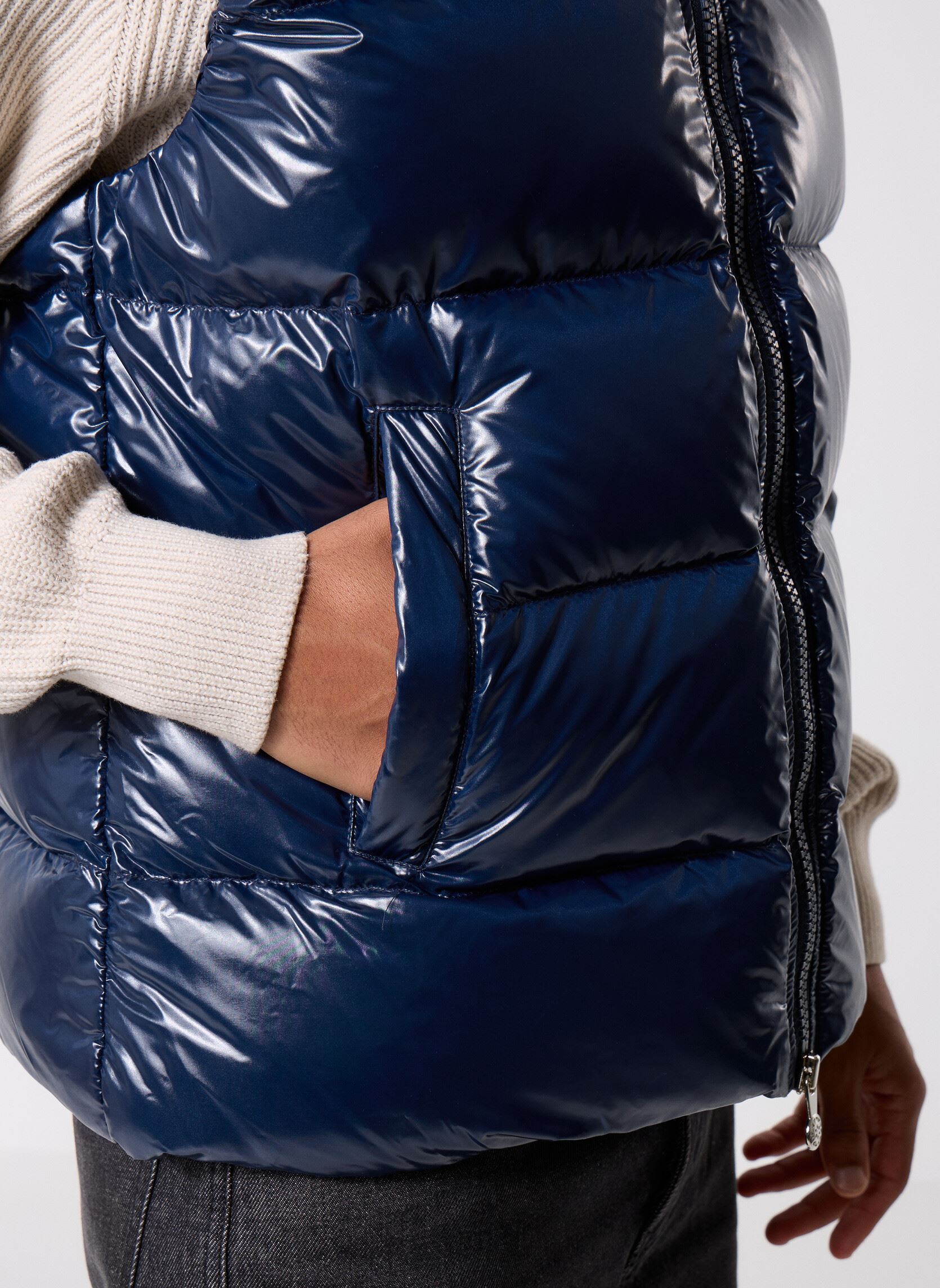 Doudounes sans manches JOHN M homme bleu Pyrenex Doudounes sans manches JOHN M homme bleu Amiral