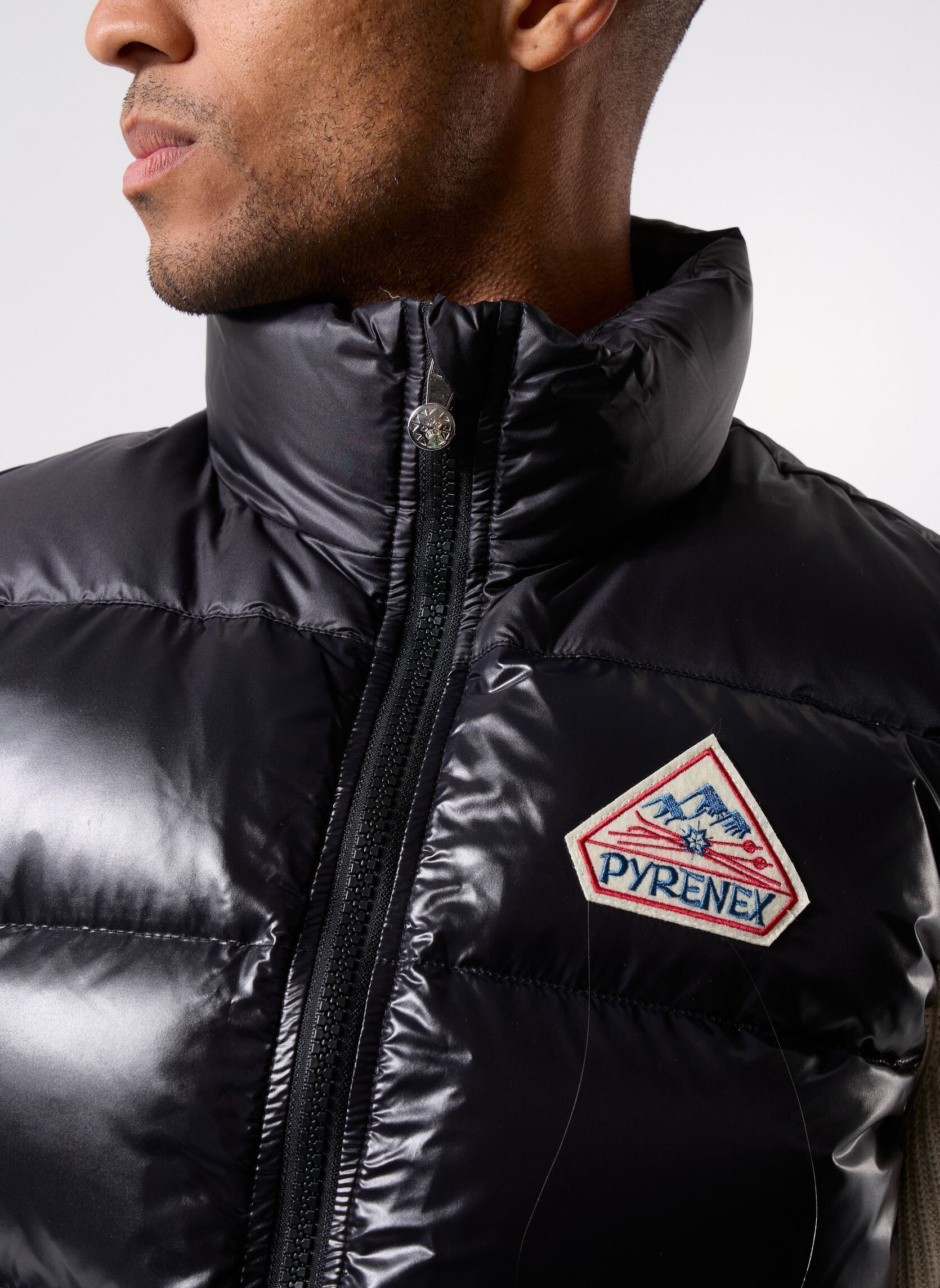 Daunenwesten JOHN M herren schwarz Pyrenex Daunenwesten JOHN M herren schwarz BLACK