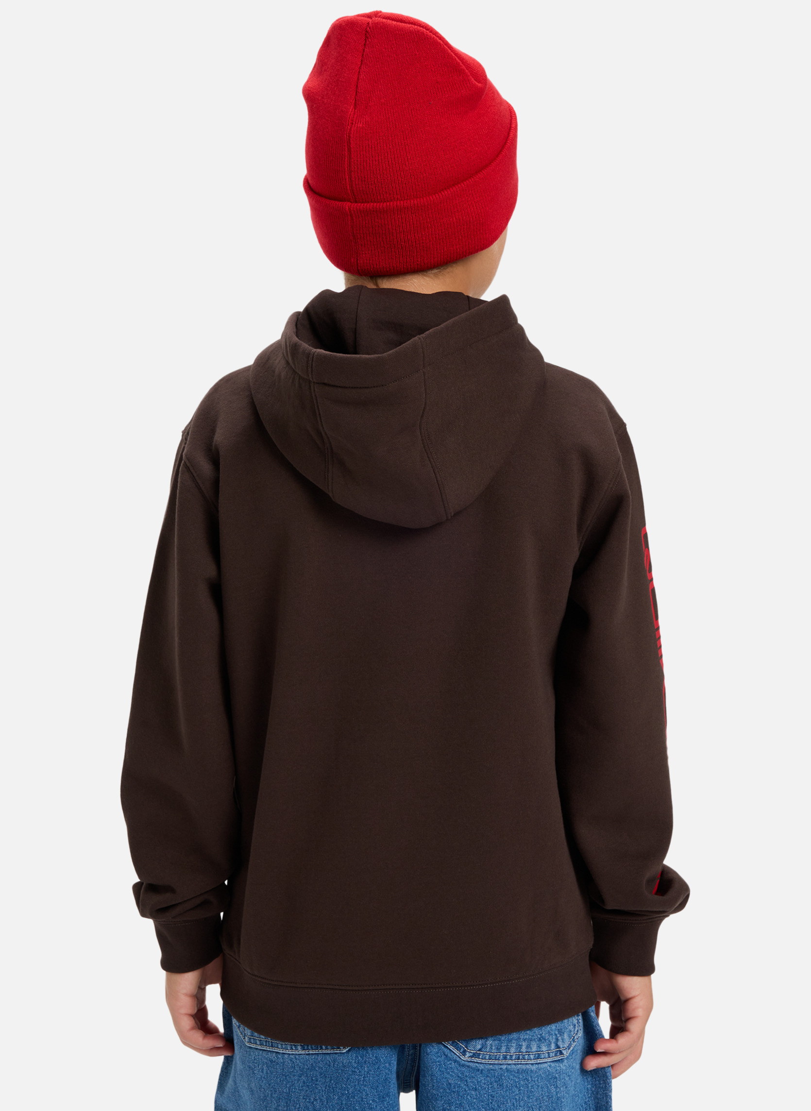 Sweats à capuche Omni Logo garçon marron Quiksilver Sweats à capuche Omni Logo garçon marron Marron