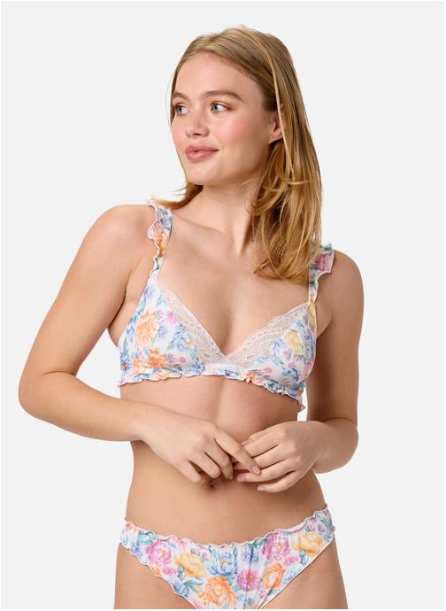 Brigitte Bardot Brassières Soutien-gorge souple ivoire Jardin femme blanc
