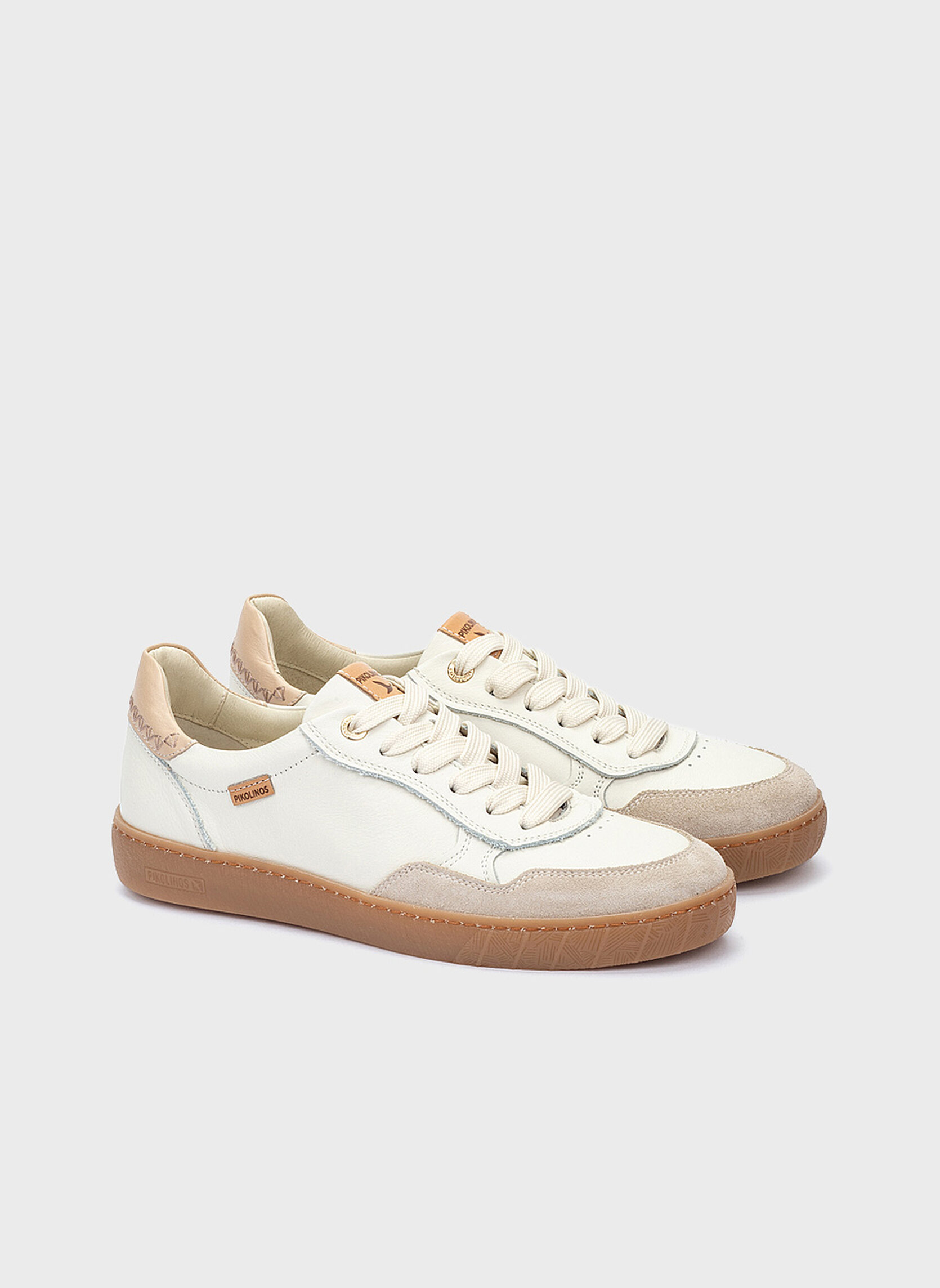 Baskets basses LANZAROTE femme blanc Pikolinos Baskets basses LANZAROTE femme blanc Blanc