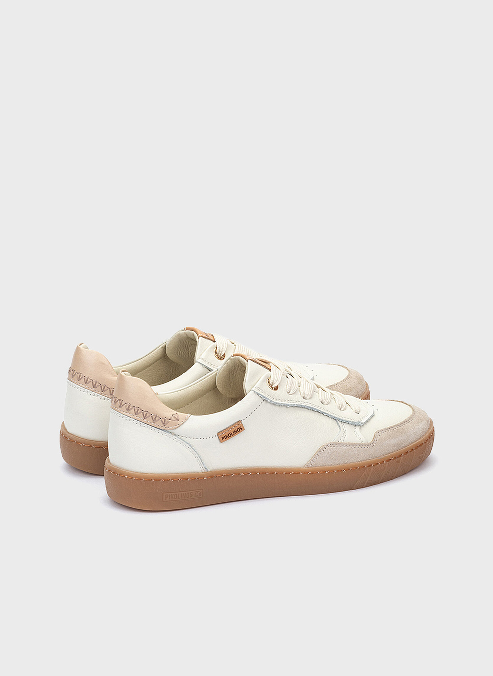 Baskets basses LANZAROTE femme blanc Pikolinos Baskets basses LANZAROTE femme blanc Blanc