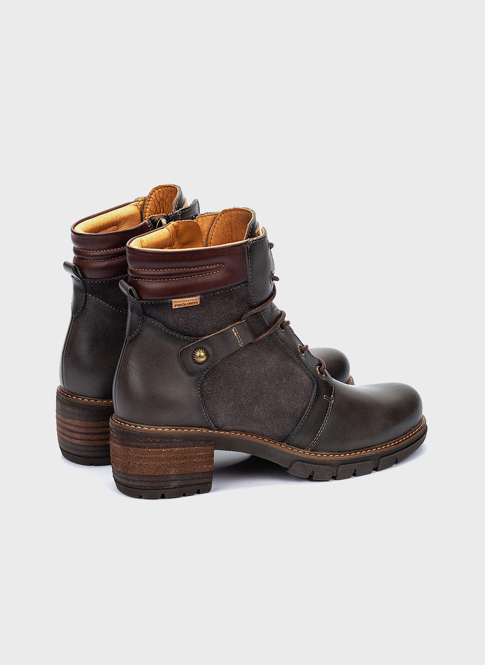 Bottines basses SAN SEBASTIA femme gris Pikolinos Bottines basses SAN SEBASTIA femme gris Gris foncé