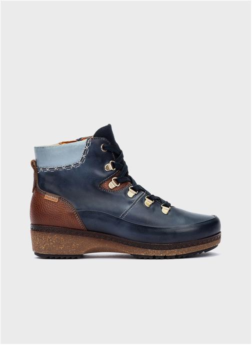 Pikolinos Bottines basses GRANADA femme bleu